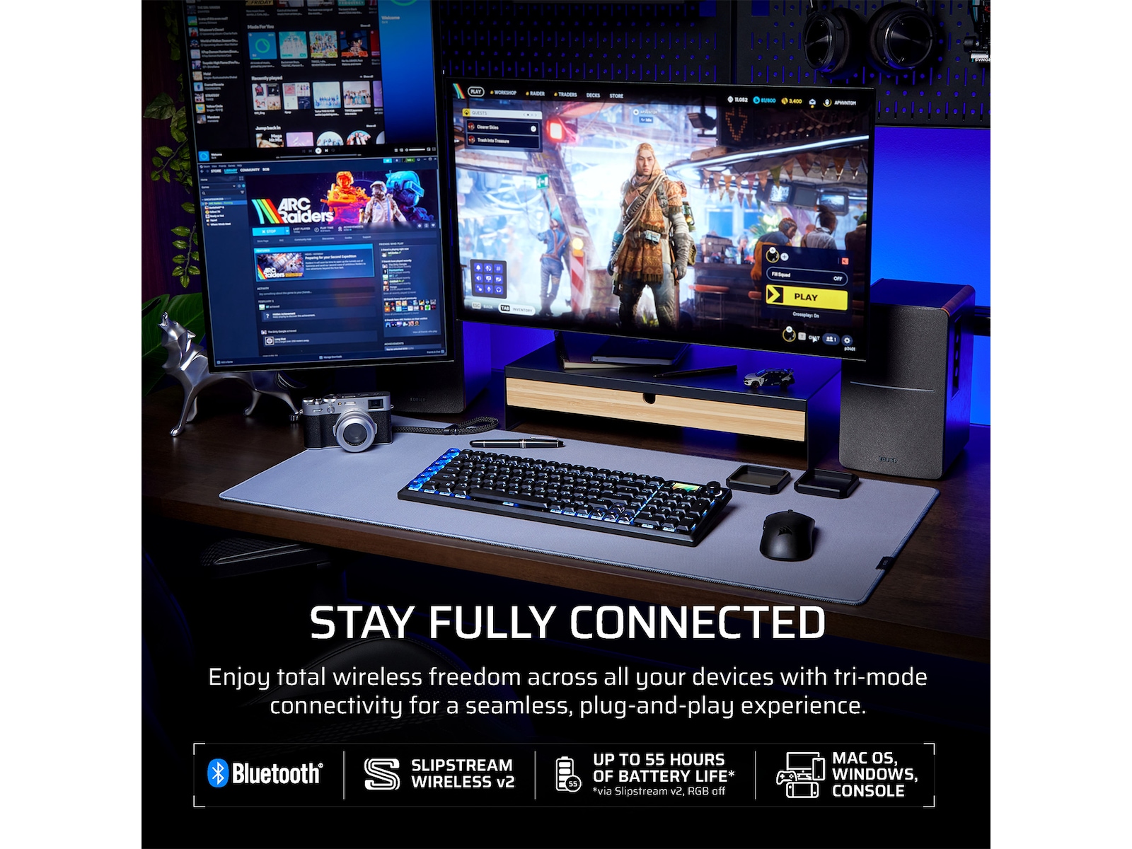 CORSAIR VANGUARD AIR 99 WIRELESS Tangentbord Gamingtangentbord