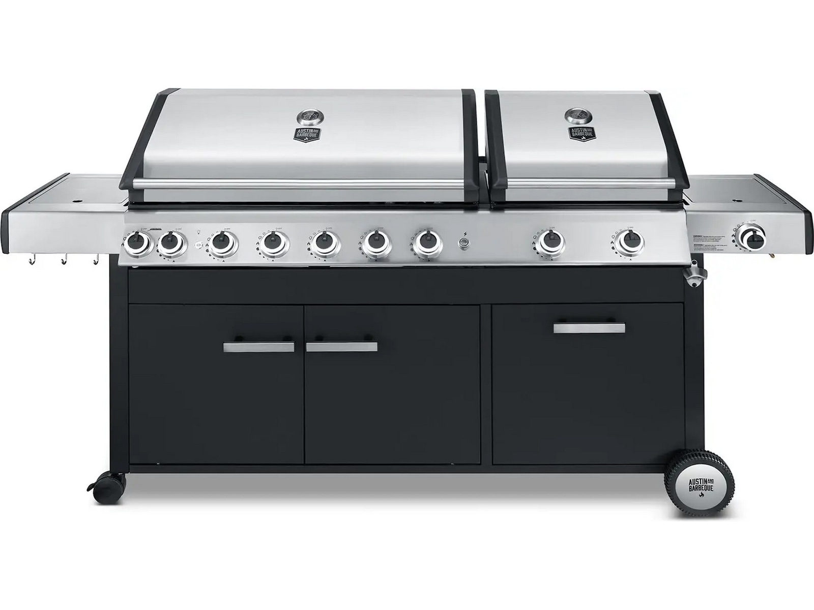 Austin and Barbeque Gasgrill 8+2 brännare Utomhusgrillar