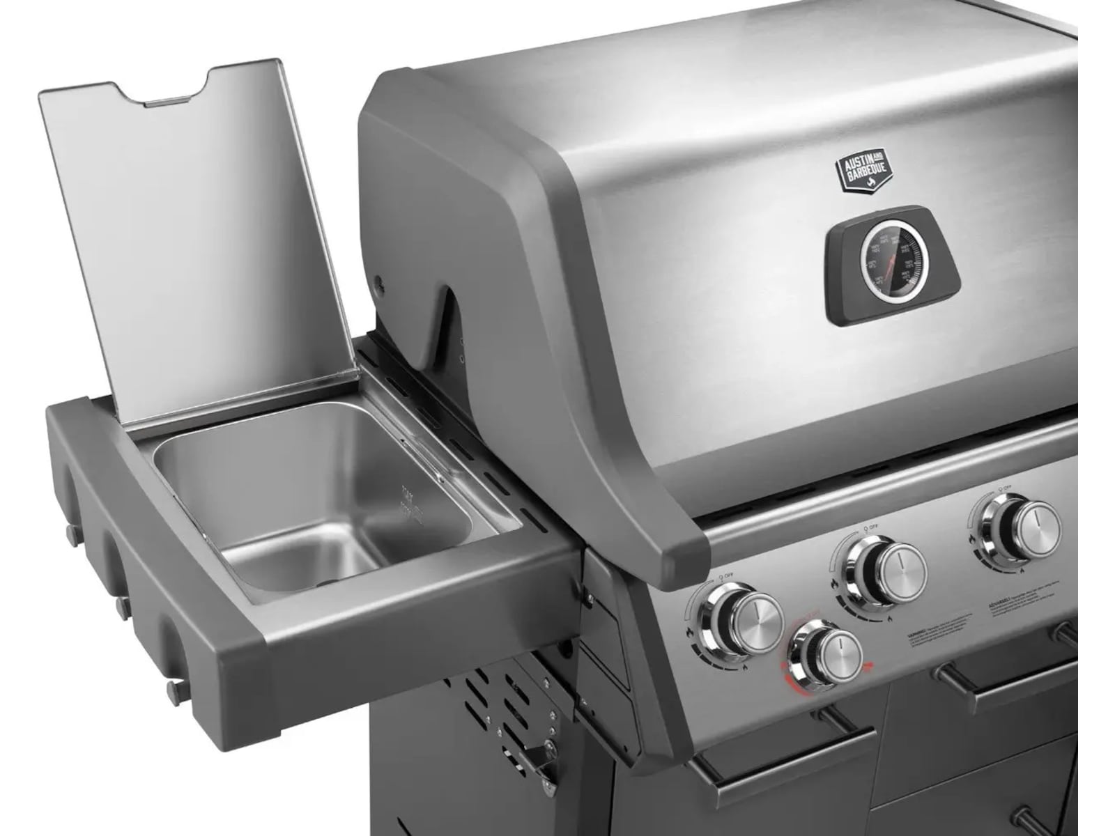 Austin and Barbeque AABQ Pro 6+2B gasgrill Utomhusgrillar