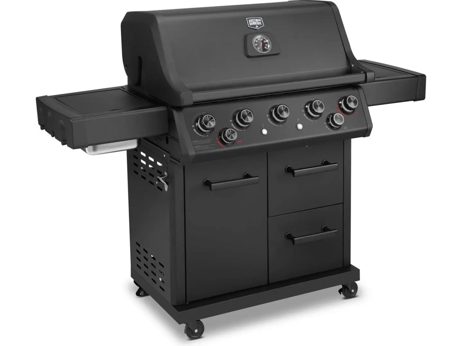 Austin and Barbeque AABQ Pro 5+2B gasgrill Utomhusgrillar