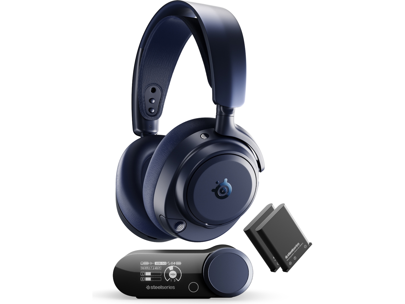 SteelSeries Arctis Nova Pro Omni trådlöst gaming-headset (blå) Gamingheadset