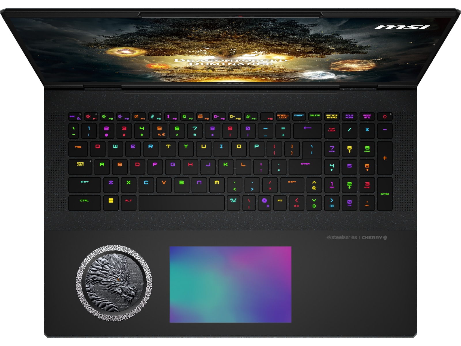 MSI Titan 18 HX Dragon Edition Norse Myth A2 -B-Grade Demo bärbara datorer