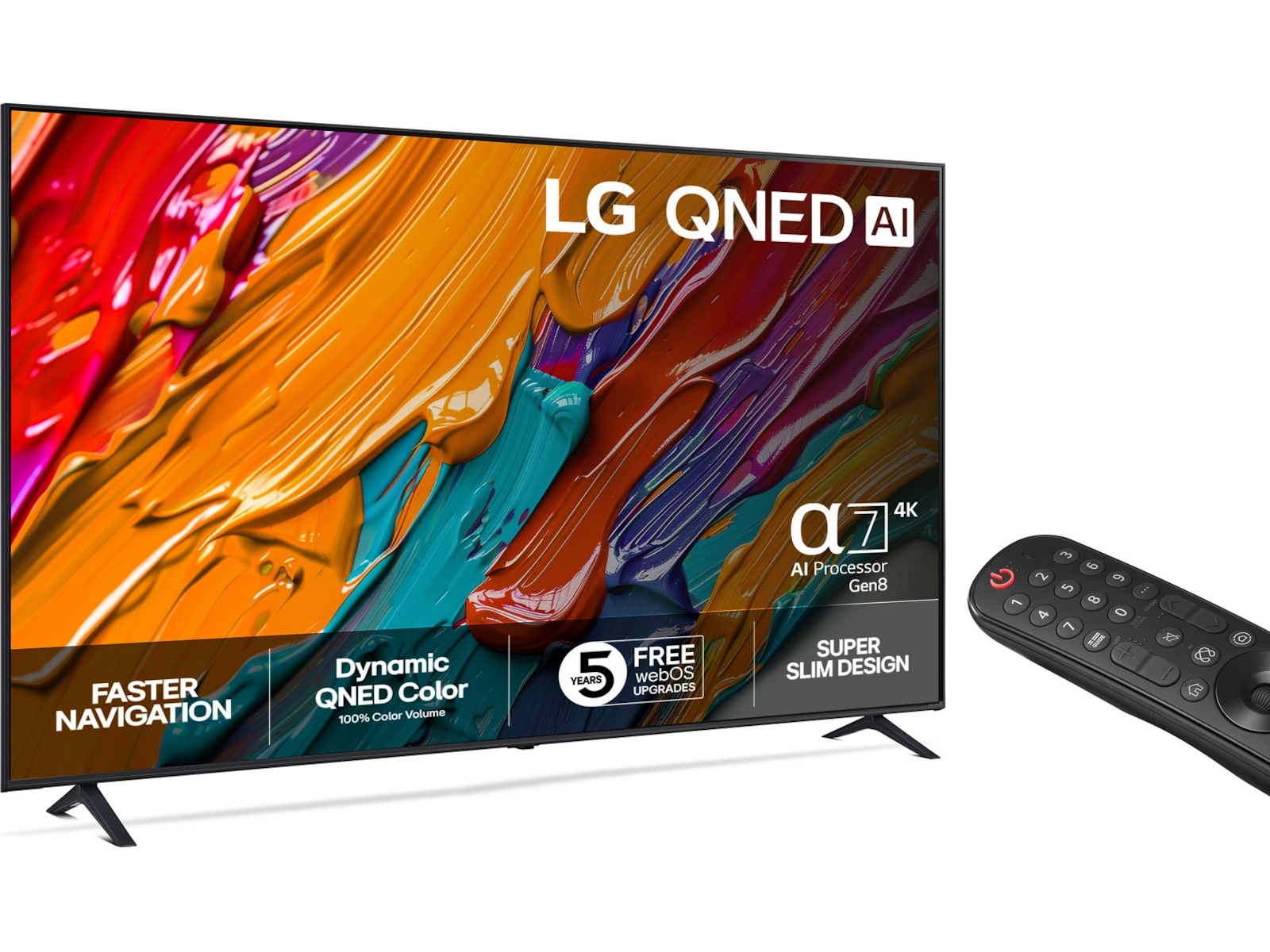 LG 86'' QNED7E AI 4K Smart TV 86QNED7EA6B (2025) Över 80 tums TV