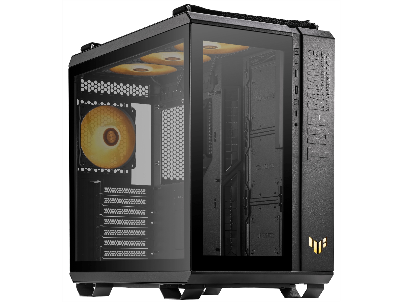 Asus TUF Gaming GT502 Plus TG ARGB Mid Tower (svart) -B-Grade Demo övrigt