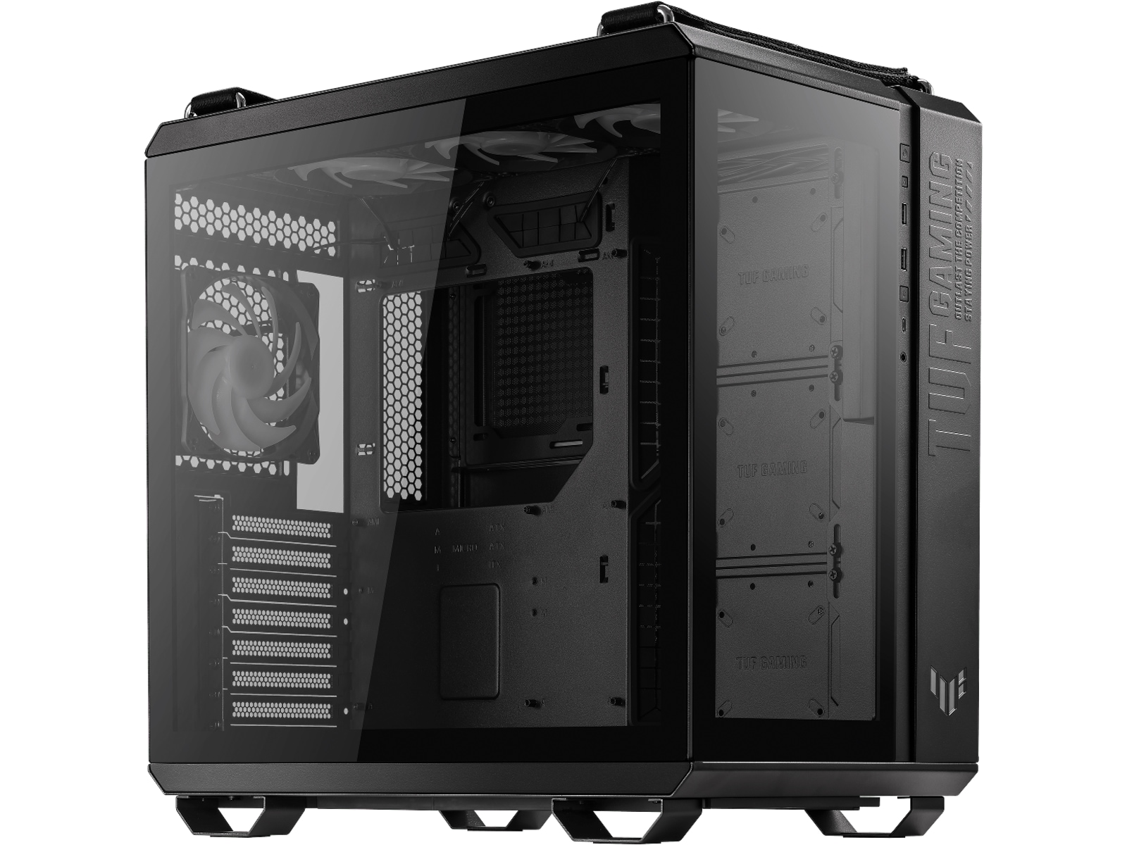 Asus TUF Gaming GT502 Plus TG ARGB Mid Tower (svart) -B-Grade Demo övrigt