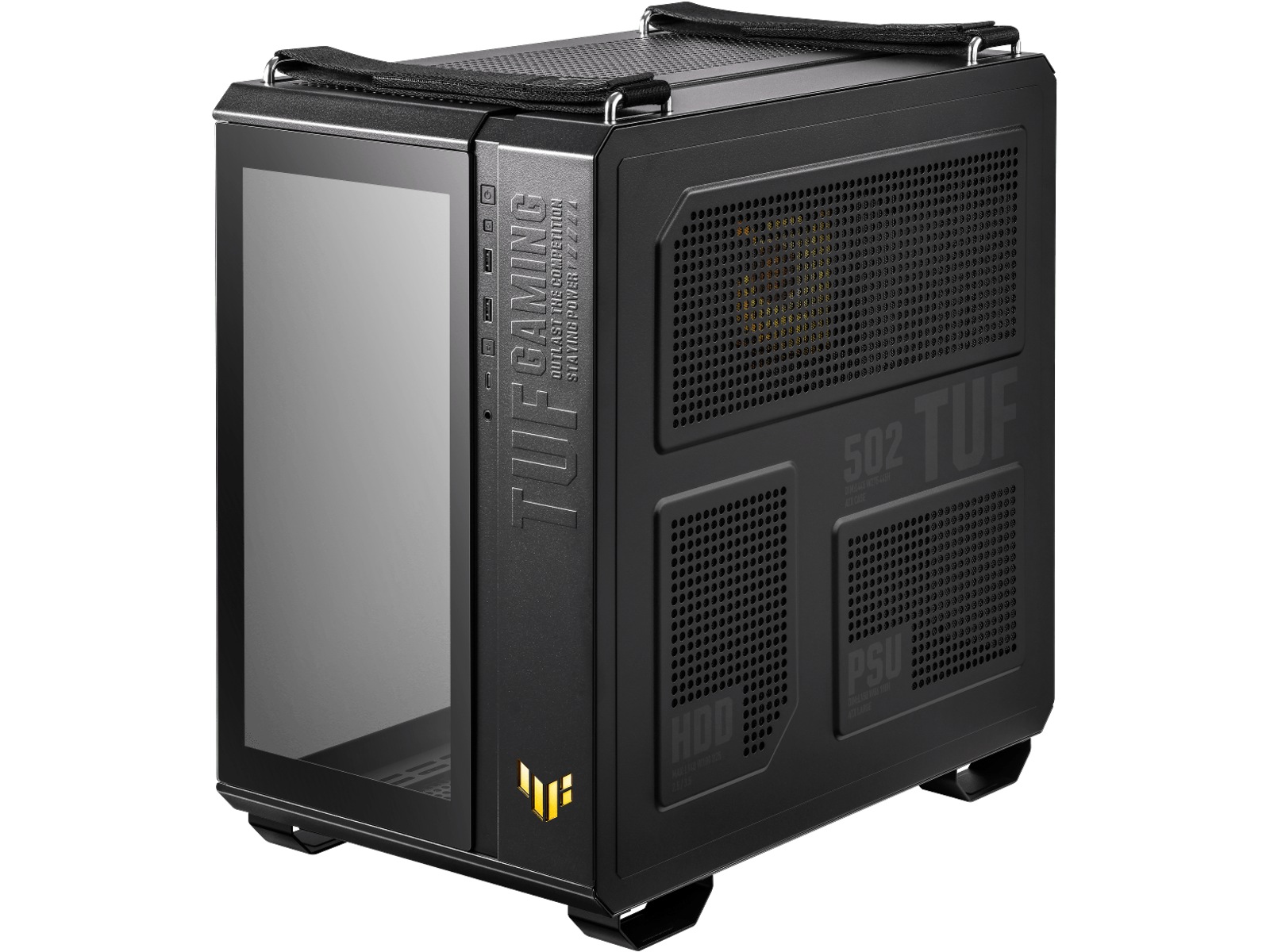 Asus TUF Gaming GT502 Plus TG ARGB Mid Tower (svart) -B-Grade Demo övrigt