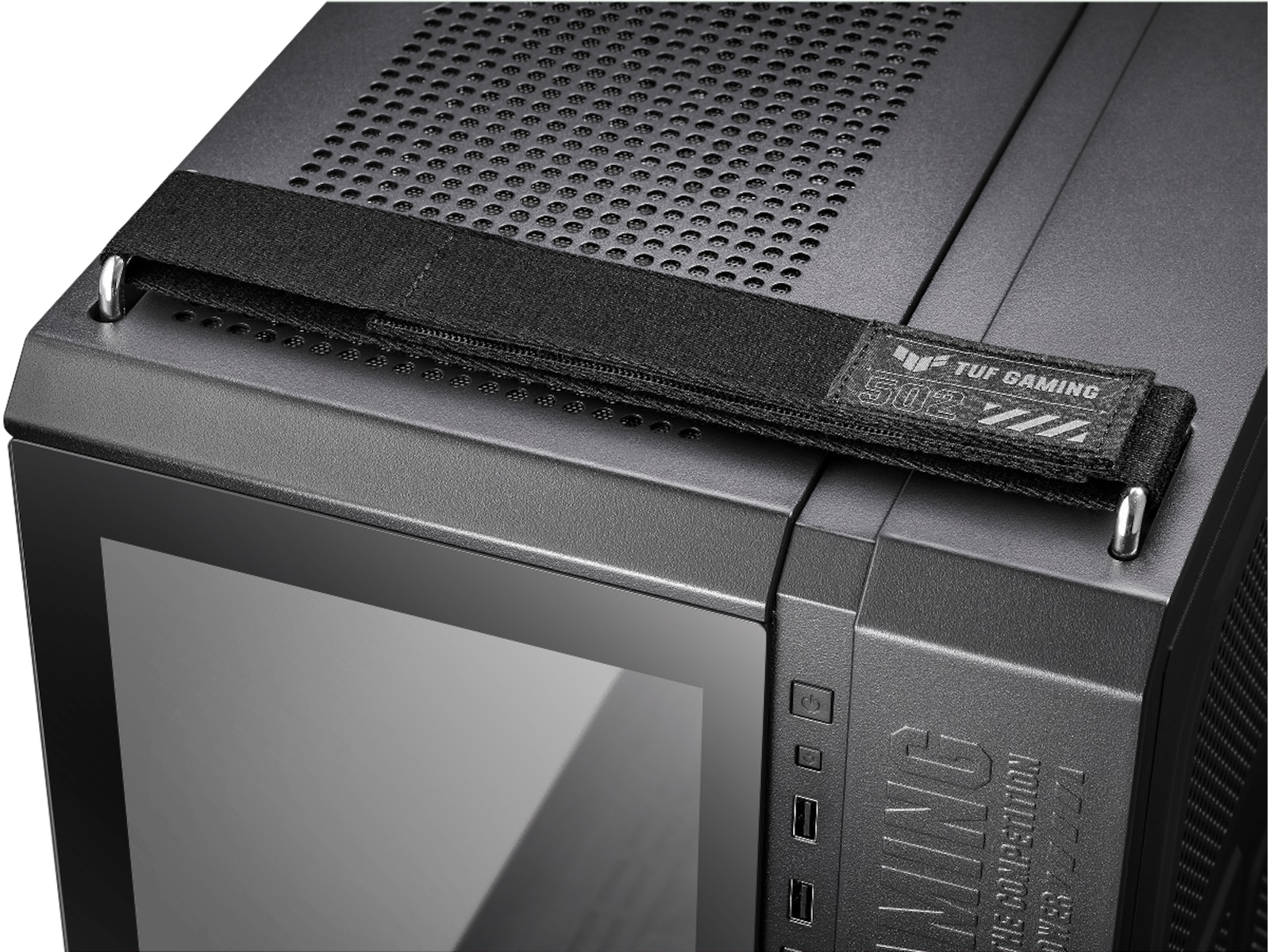 Asus TUF Gaming GT502 Plus TG ARGB Mid Tower (svart) -B-Grade Demo övrigt