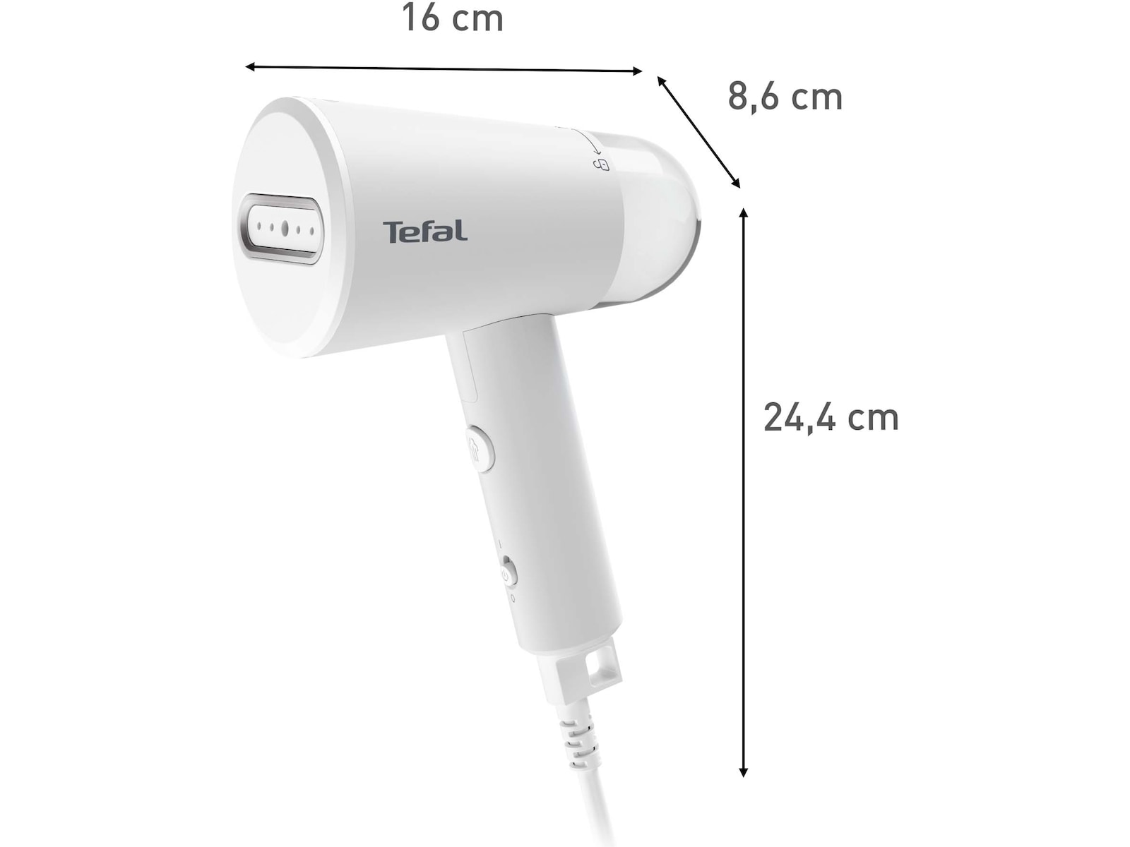 Tefal Origin Travel Ångstrykjärn Grå DT1020E1 1200 W Steamer