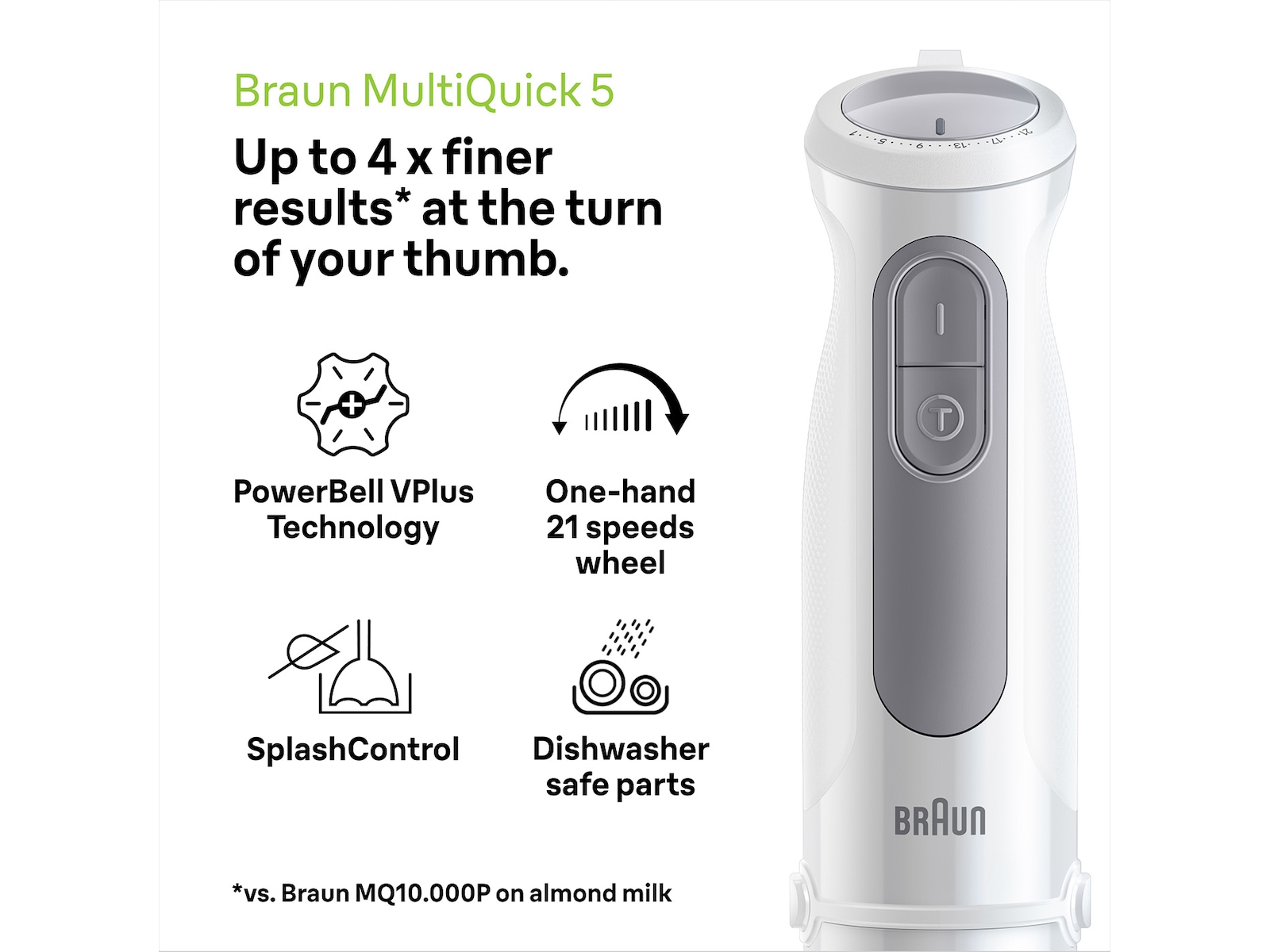 Braun Handmixer MQ50.236.M Stavmixers & elvispar