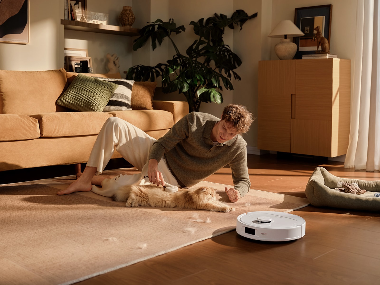Roborock Qrevo S Pro Robotdammsugare (vit) Robotdammsugare