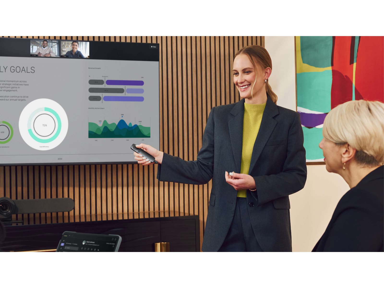 Logitech Spotlight 2 Presentationsenhet Trådlös presentationsutrustning