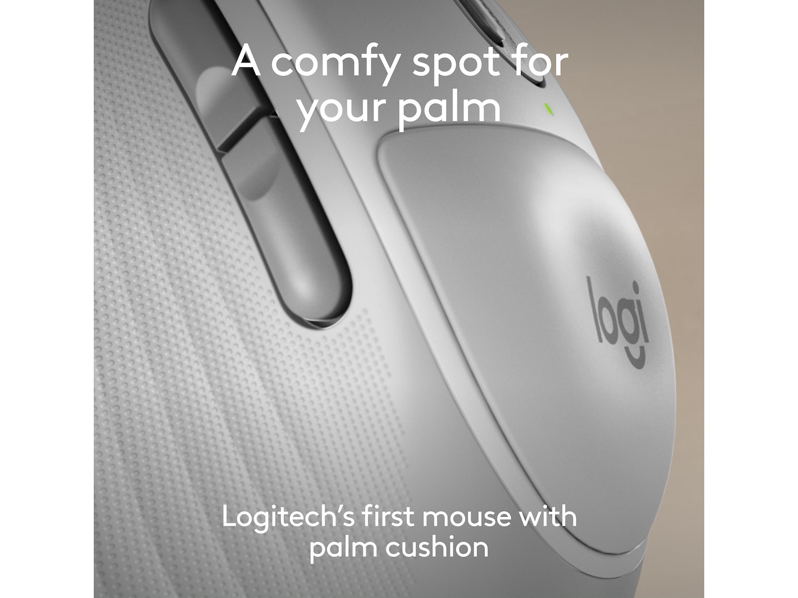 Logitech Signature Comfort M850 L trådlös mus (vit) Mus