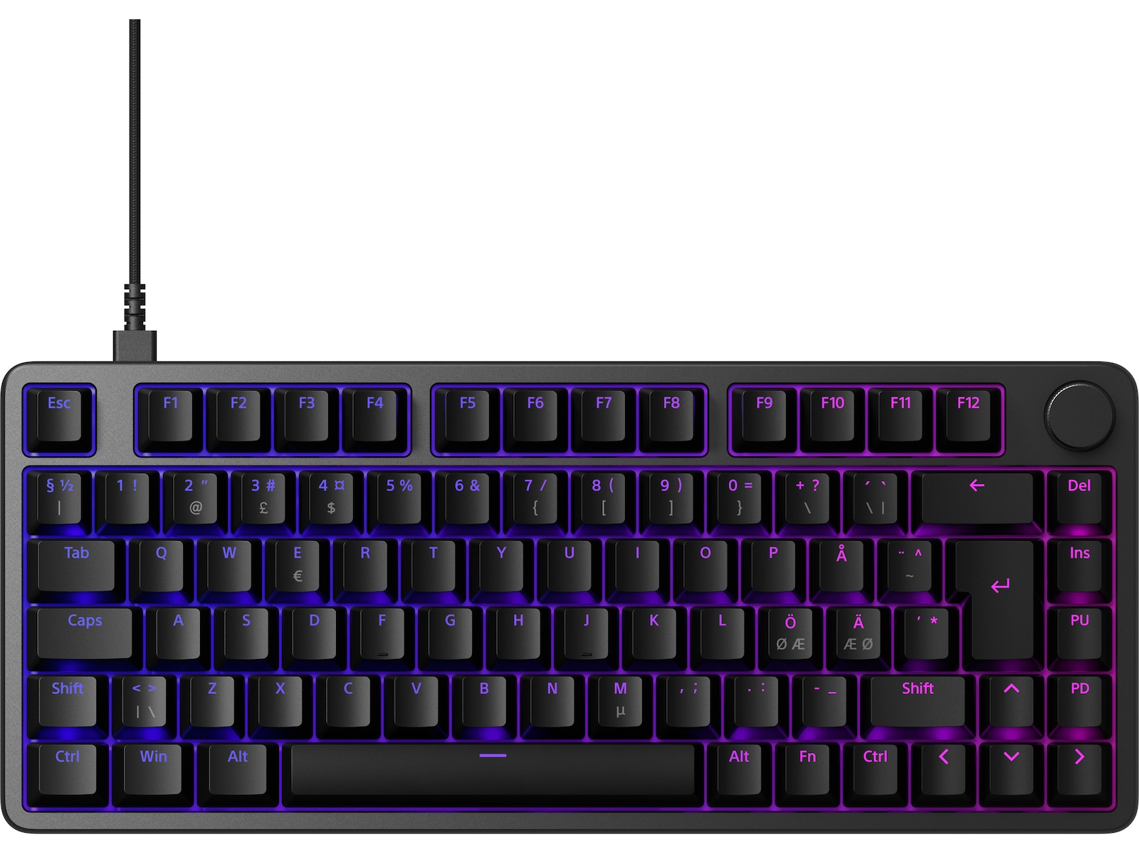 Sony INZONE KBD-H75 Gaming Tangentbord 75% TKL Gamingtangentbord