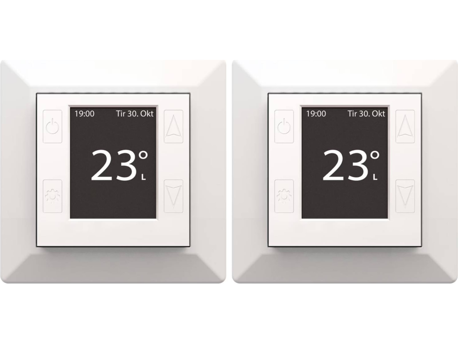Mill Smart WiFi Golvtermostat 2-pack (matt vit) Tillbehör till värme