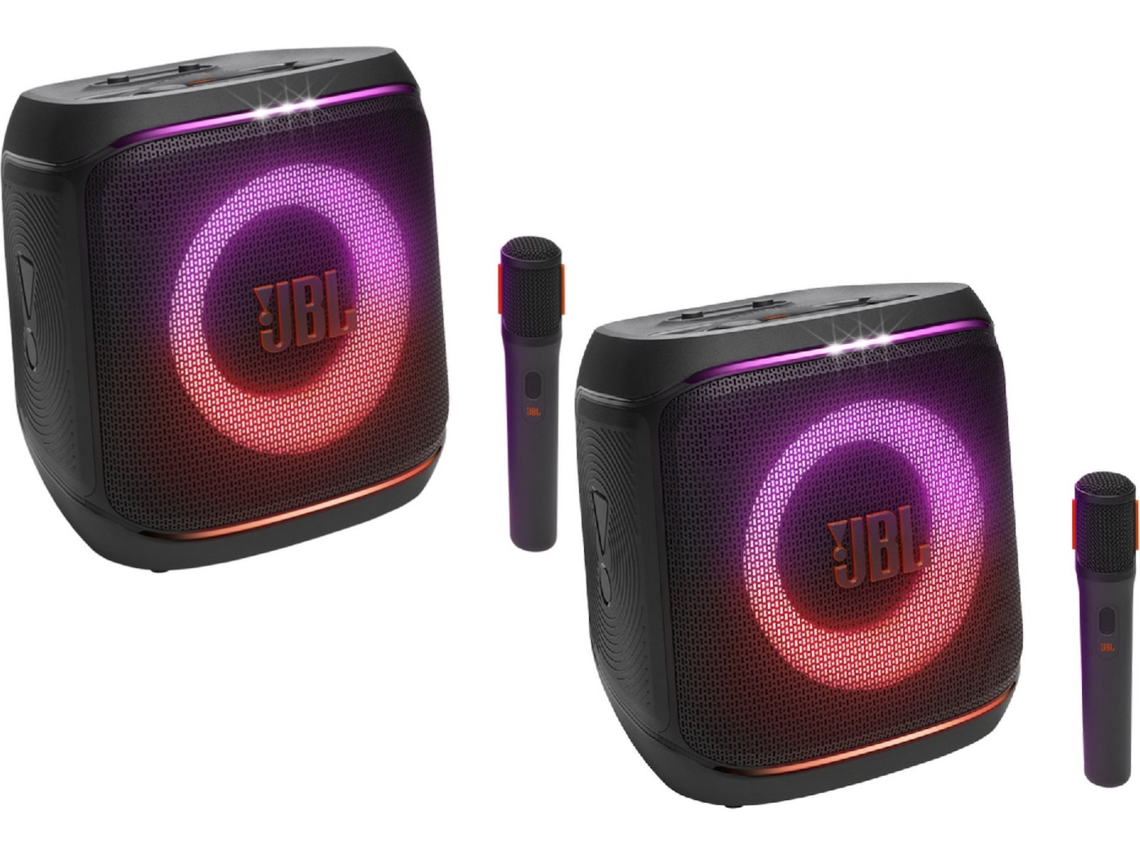 JBL Partybox Encore 2 partyhögtalare med mikrofon 2-pack Trådlös / Bluetooth högtalare