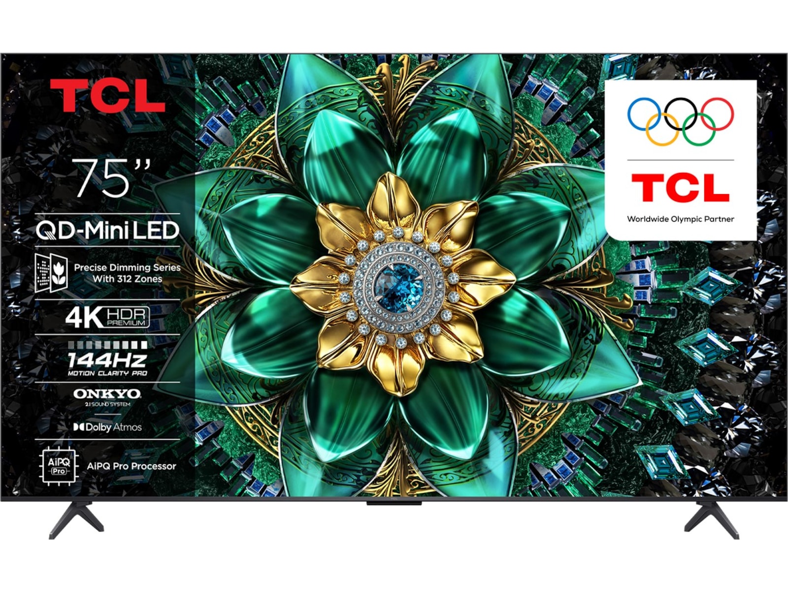 TCL 75" Q6C Premium QD-MiniLED TV (2026) 70 - 79 tums TV