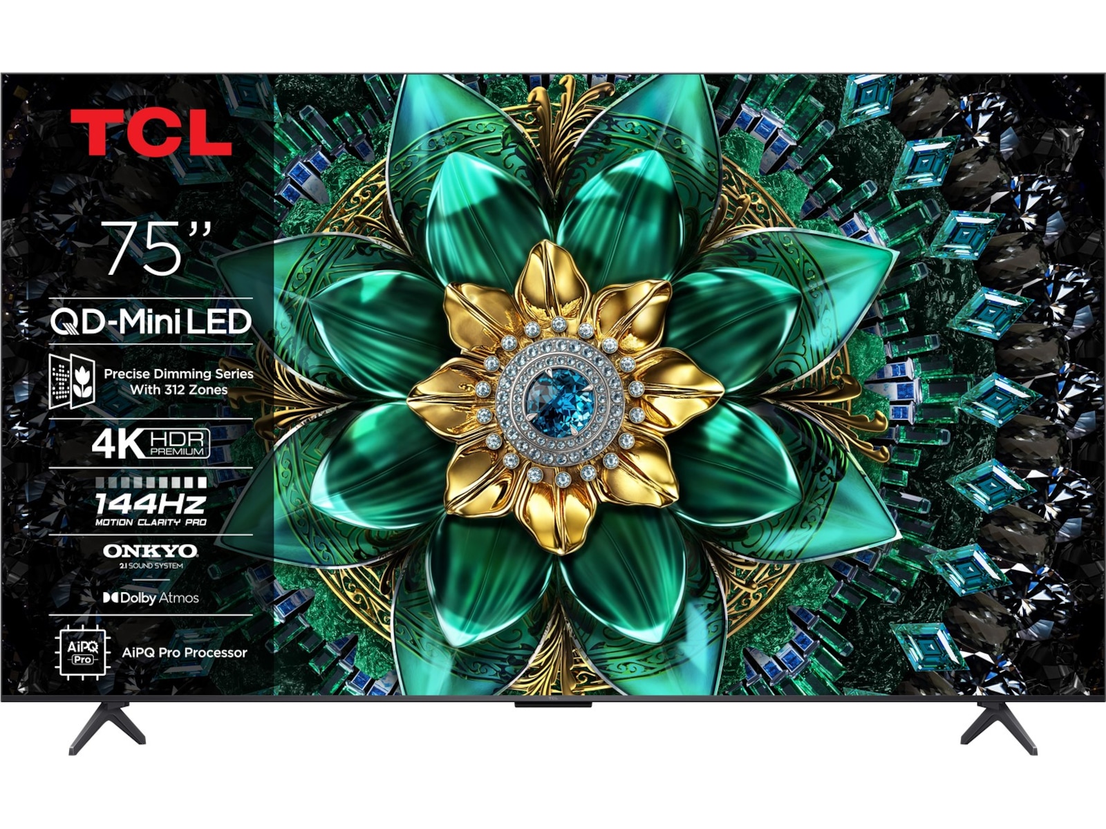 TCL 75" Q6C Premium QD-MiniLED TV (2026) 70 - 79 tums TV