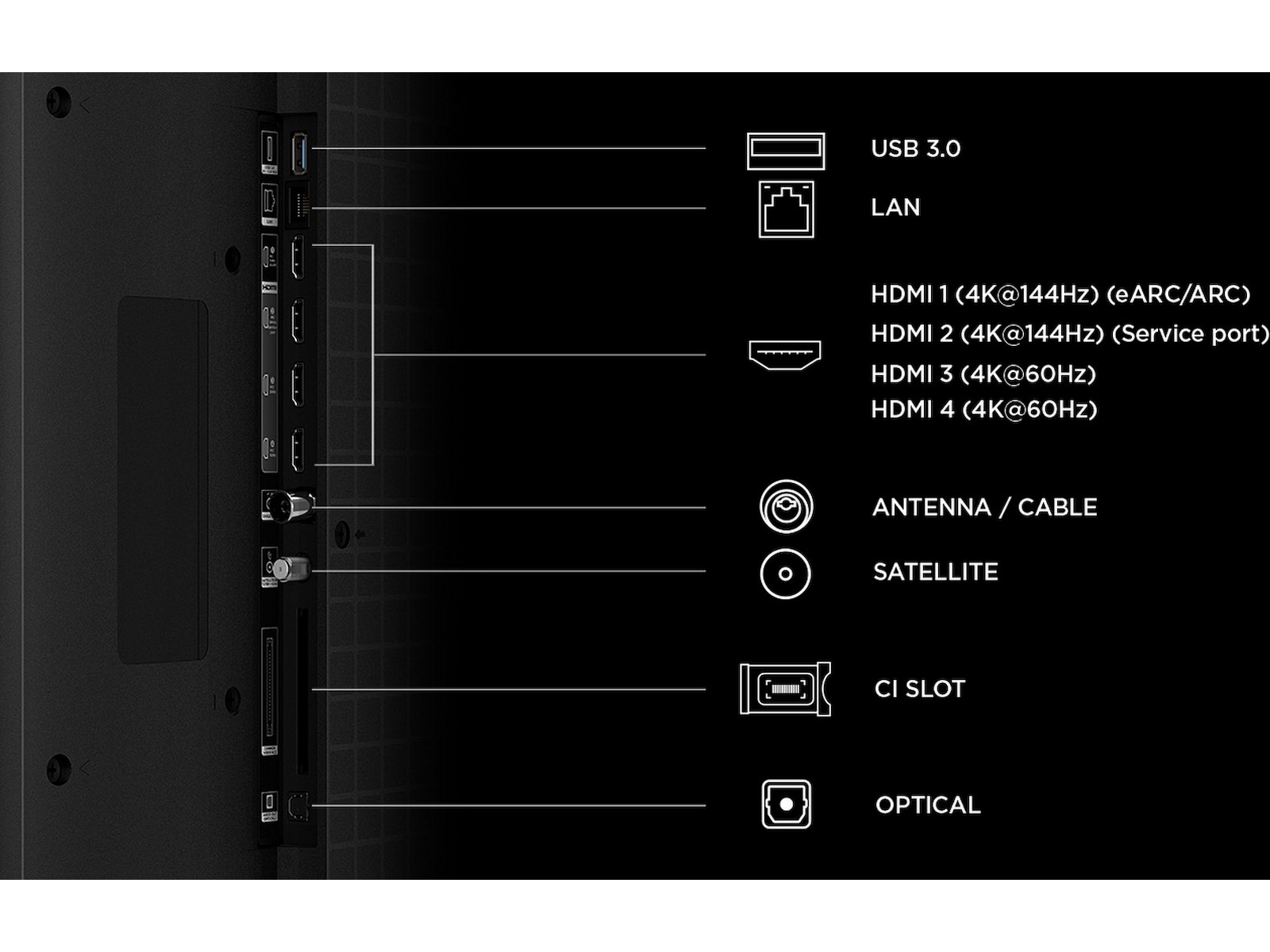 TCL 85" RM7L RGB-Mini LED Smart TV (2026) Över 80 tums TV
