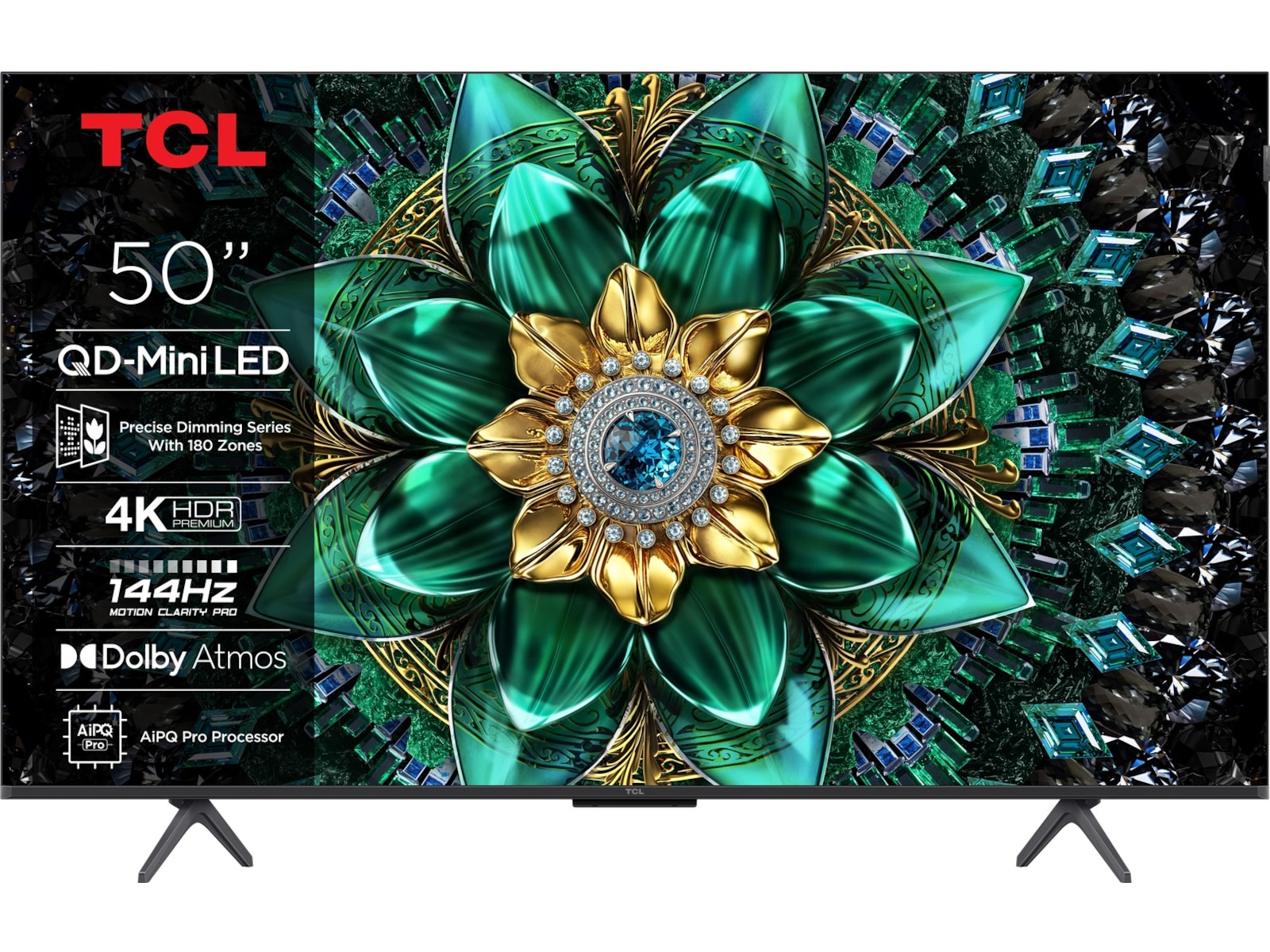 TCL 50" Q6C Premium QD-MiniLED TV (2026) 50 - 59 tums TV