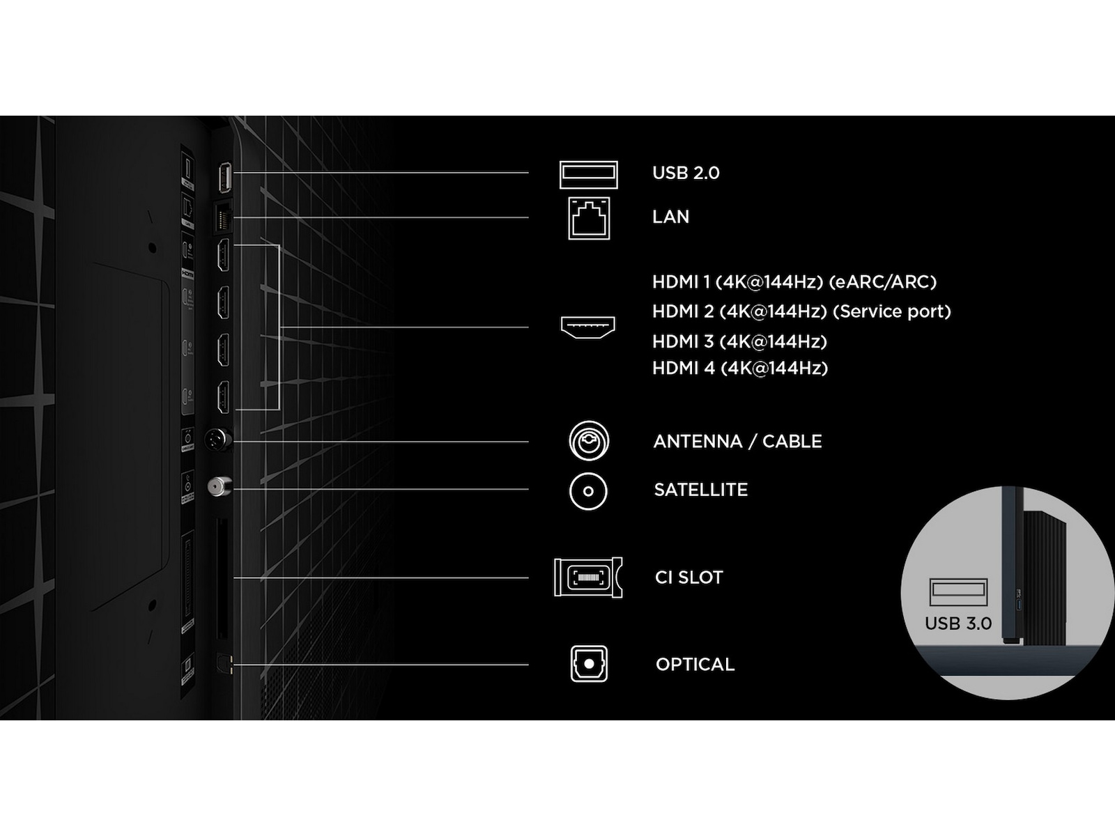 TCL 85" RM9L RGB-Mini LED 4K Smart TV (2026) Över 80 tums TV