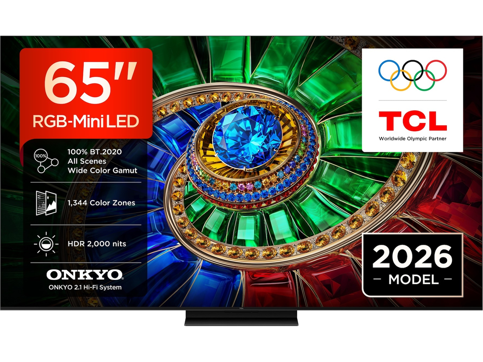 TCL 65" RM7L RGB-Mini LED Smart TV (2026) 60 - 69 tums TV