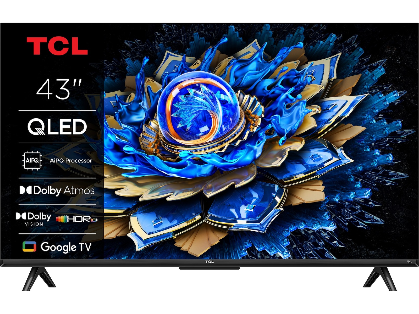 TCL T69C 43” QLED Smart TV 4K (2026) 20 - 49 tums TV