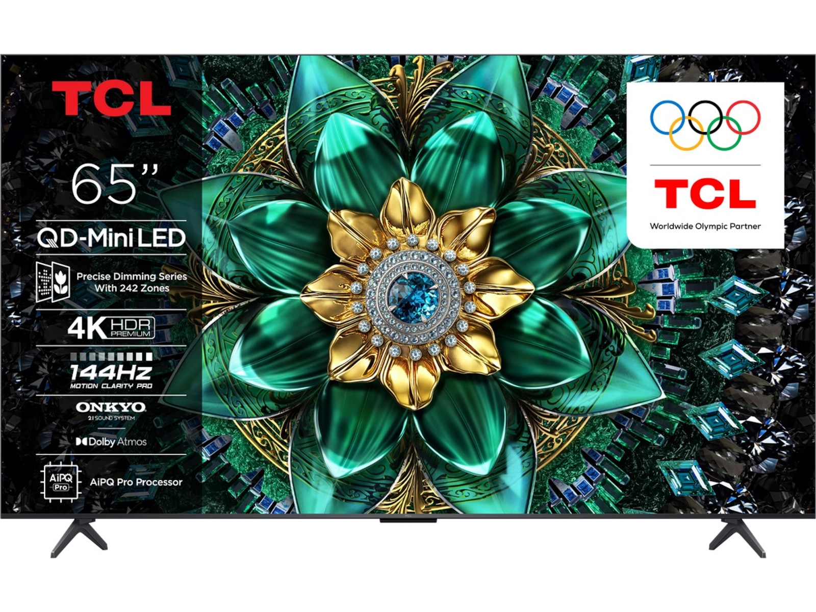 TCL 65" Q6C Premium QD-MiniLED TV (2026) 60 - 69 tums TV
