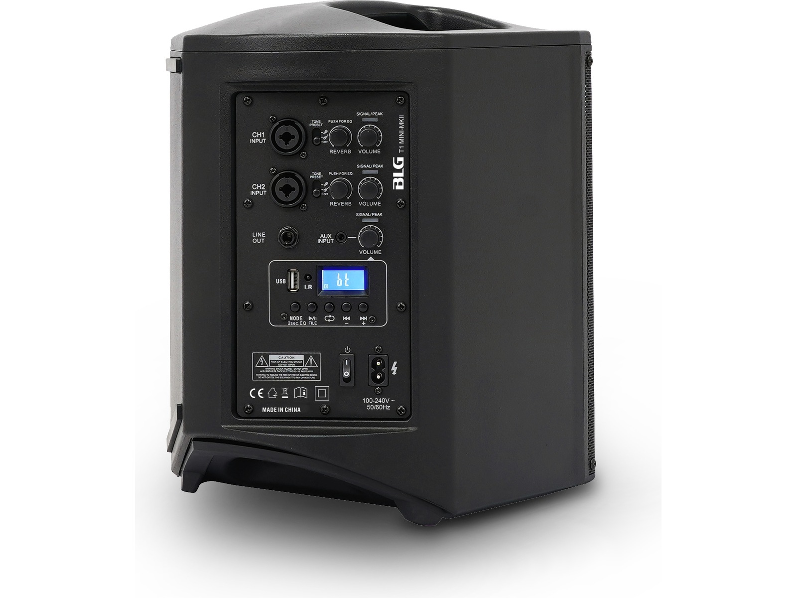 BLG 6.5" 100W Batteridriven Högtalare Trådlös / Bluetooth högtalare