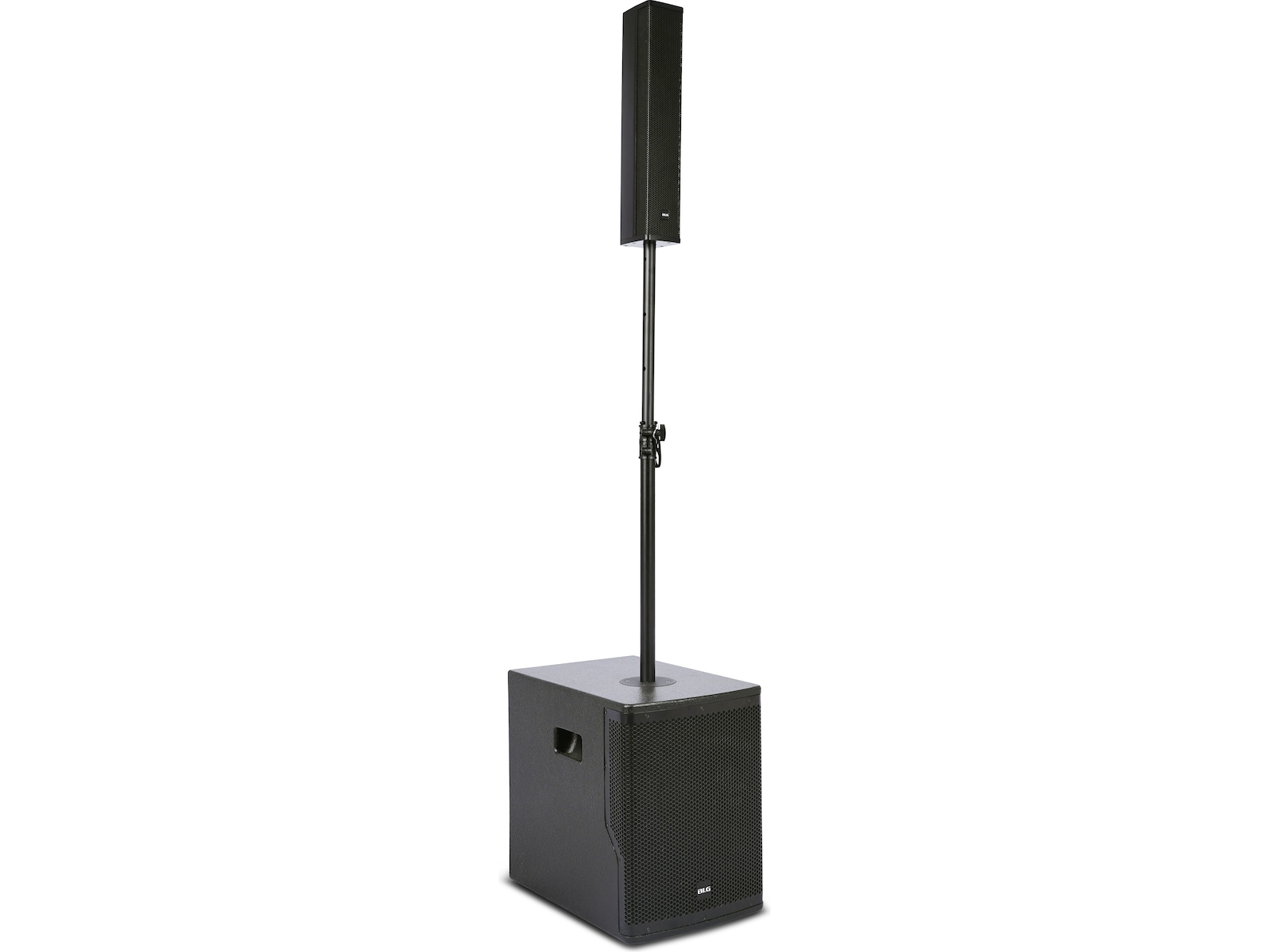 BLG Bluetooth PA-system 400W 2-vägs 10" Sub DSP 125dB Högtalare