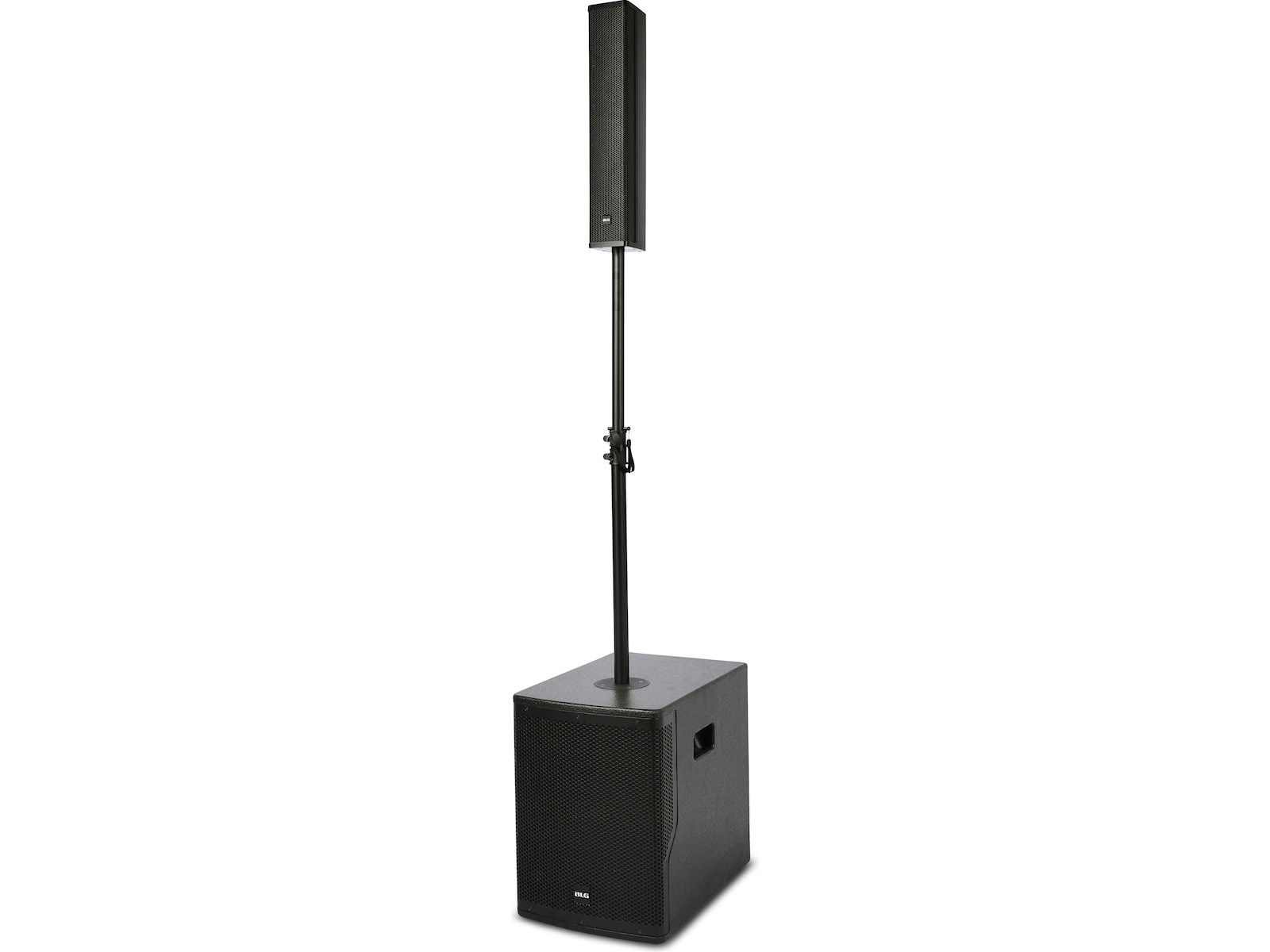 BLG Bluetooth PA-system 400W 2-vägs 10" Sub DSP 125dB Högtalare
