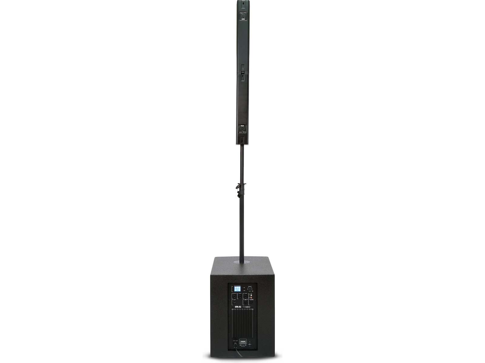 BLG PSS1243 2-Way Active PA-system, 12" Sub, Bluetooth 5.3 Högtalare
