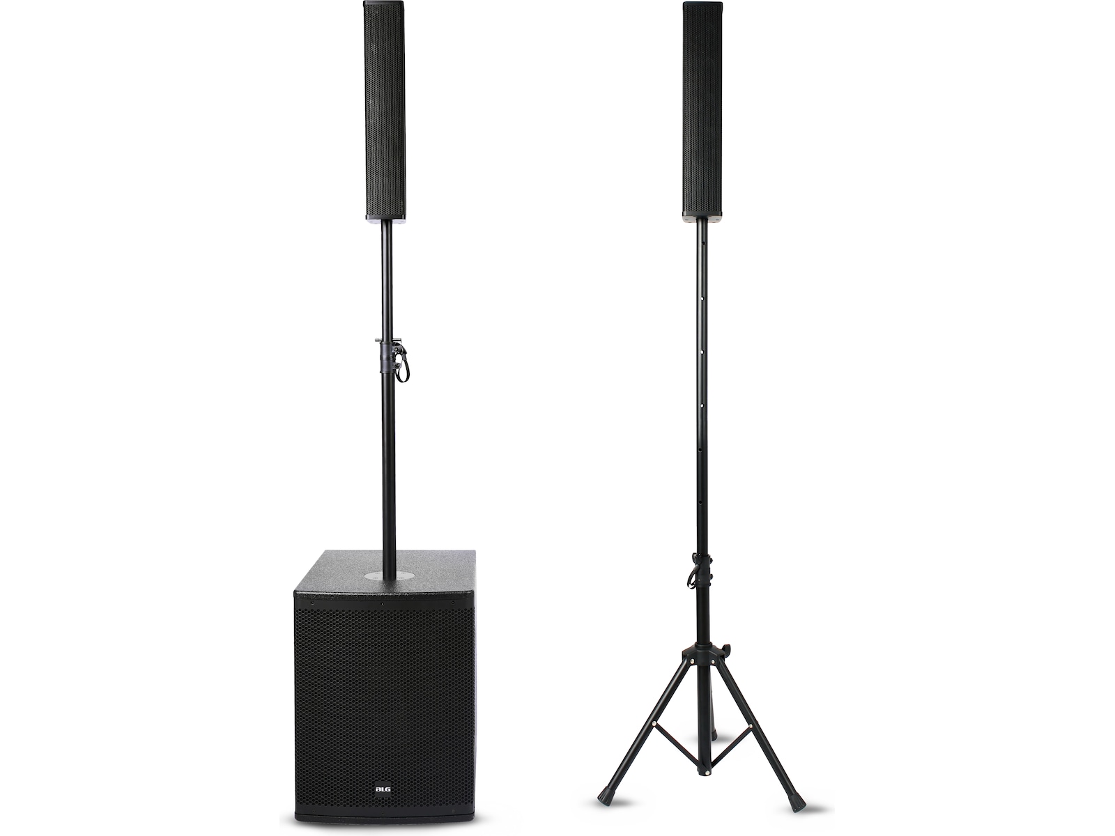 BLG PSS1243 2-Way Active PA-system, 12" Sub, Bluetooth 5.3 Högtalare