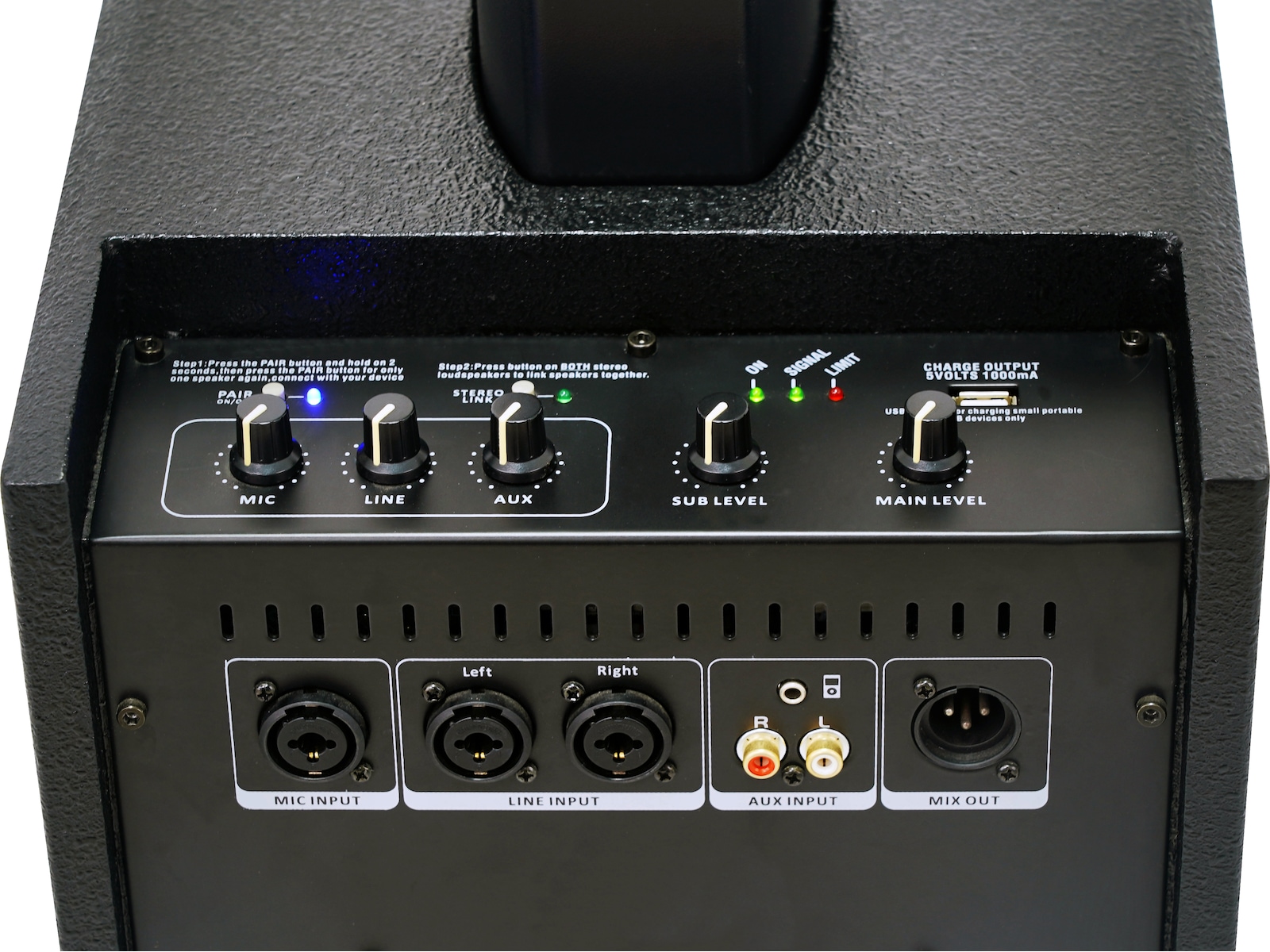BLG TUBE 8-II  Column PA-system 500W DSP Stereo Bluetooth Högtalare