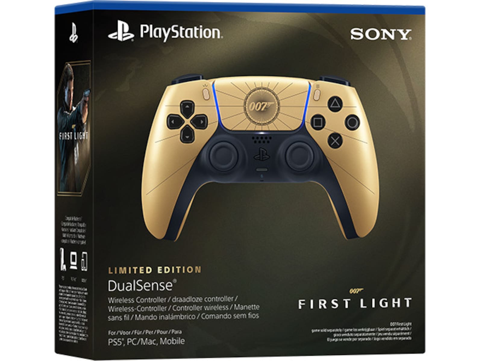 PlayStation 5 DualSense Kontroller 007 First Light Limited Edition  Gamepad