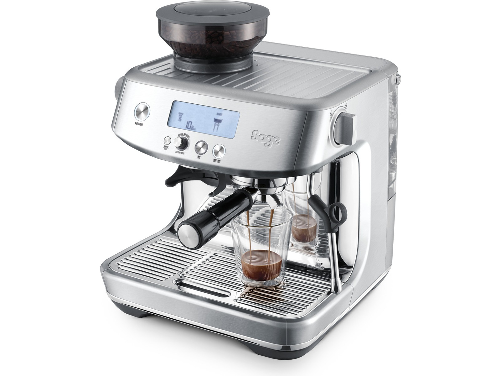 Sage the Barista Pro Espressomaskin (svart tryffel) Espressomaskiner