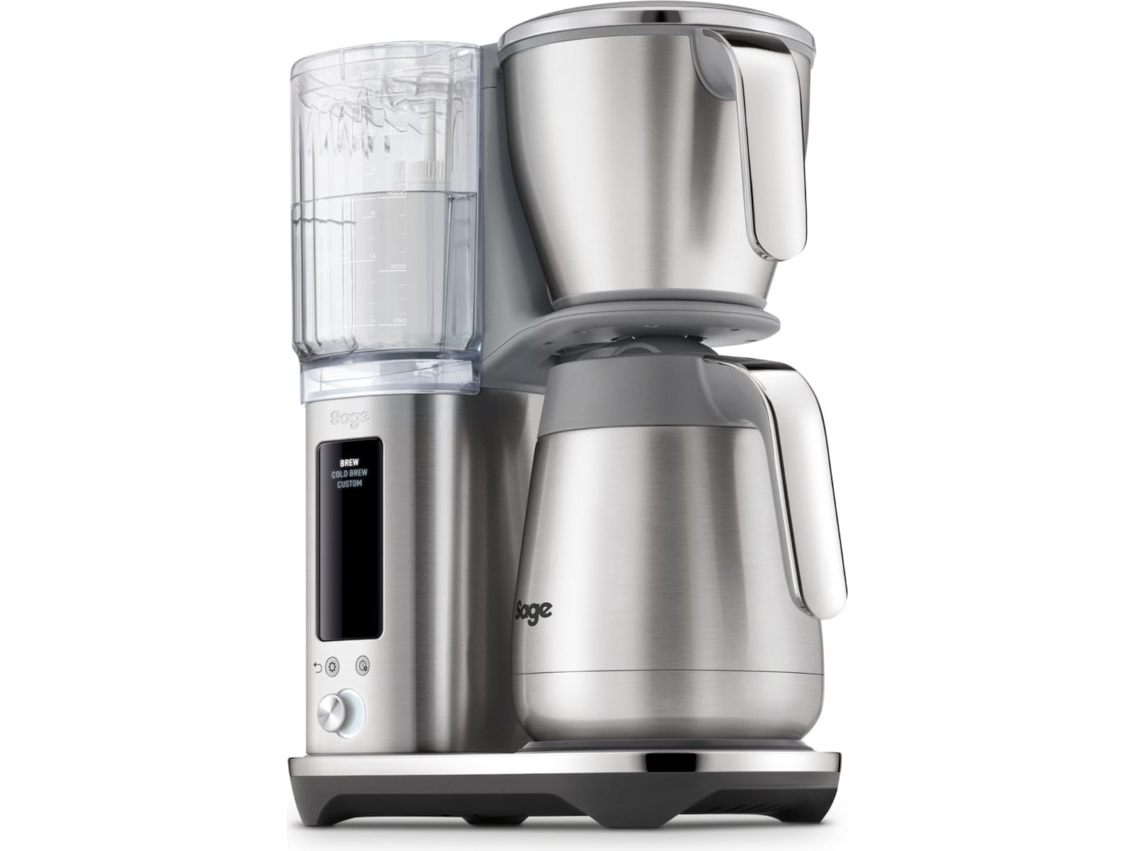 Sage the Luxe Brewer Thermal Kaffemaskin (borstat rostfritt stål) Kaffebryggare
