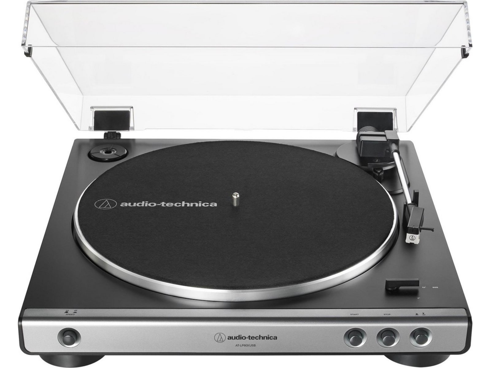 Audio-Technica AT-LP60XUSB Skivspelare (grå) Skivspelare