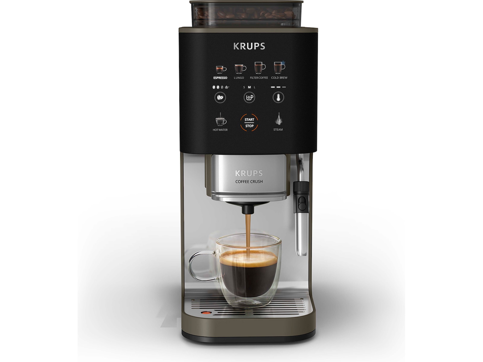 Krups Coffee Crush Experience espressomaskin 1,8L SA403BE0 Espressomaskiner