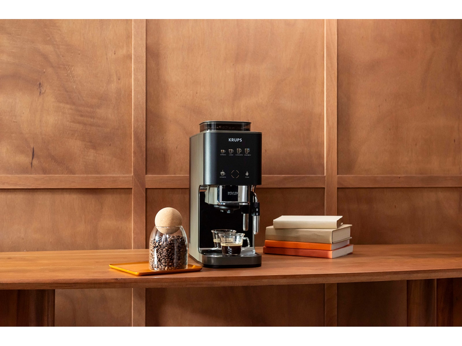Krups Coffee Crush Experience espressomaskin 1,8L SA403BE0 Espressomaskiner