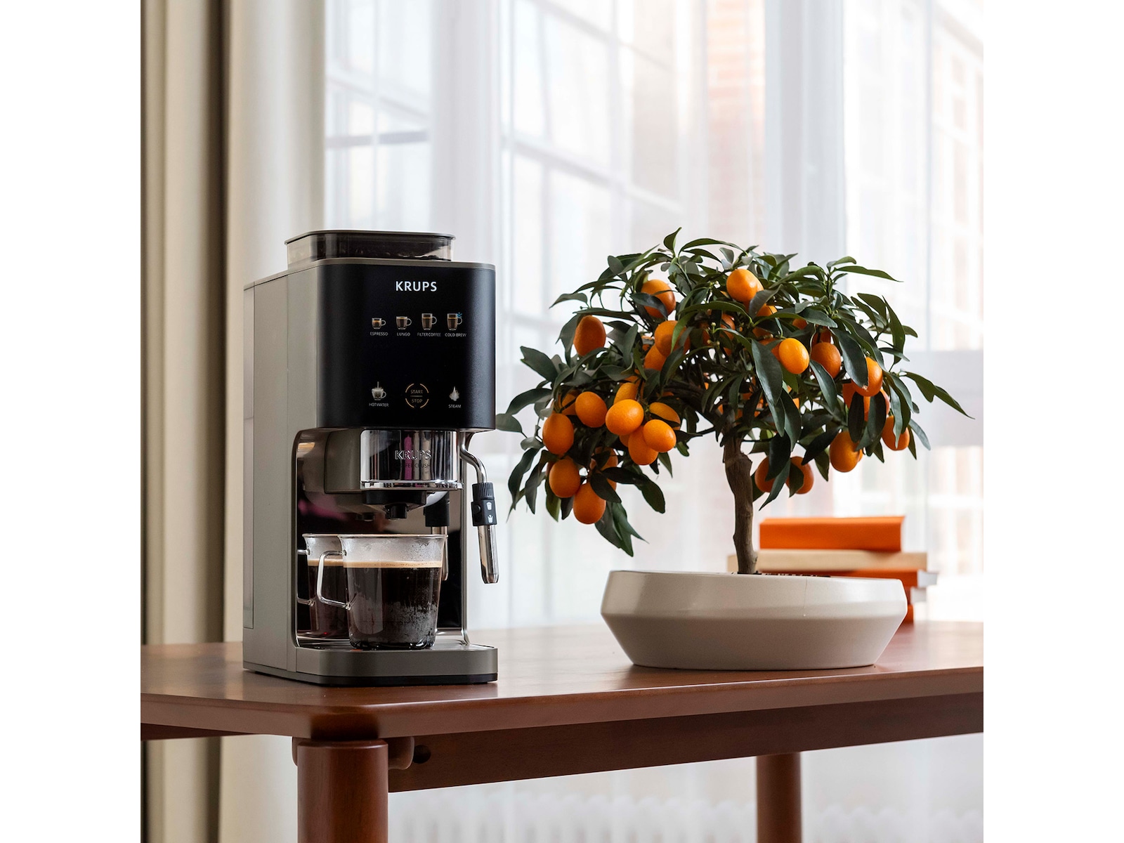Krups Coffee Crush Experience espressomaskin 1,8L SA403BE0 Espressomaskiner