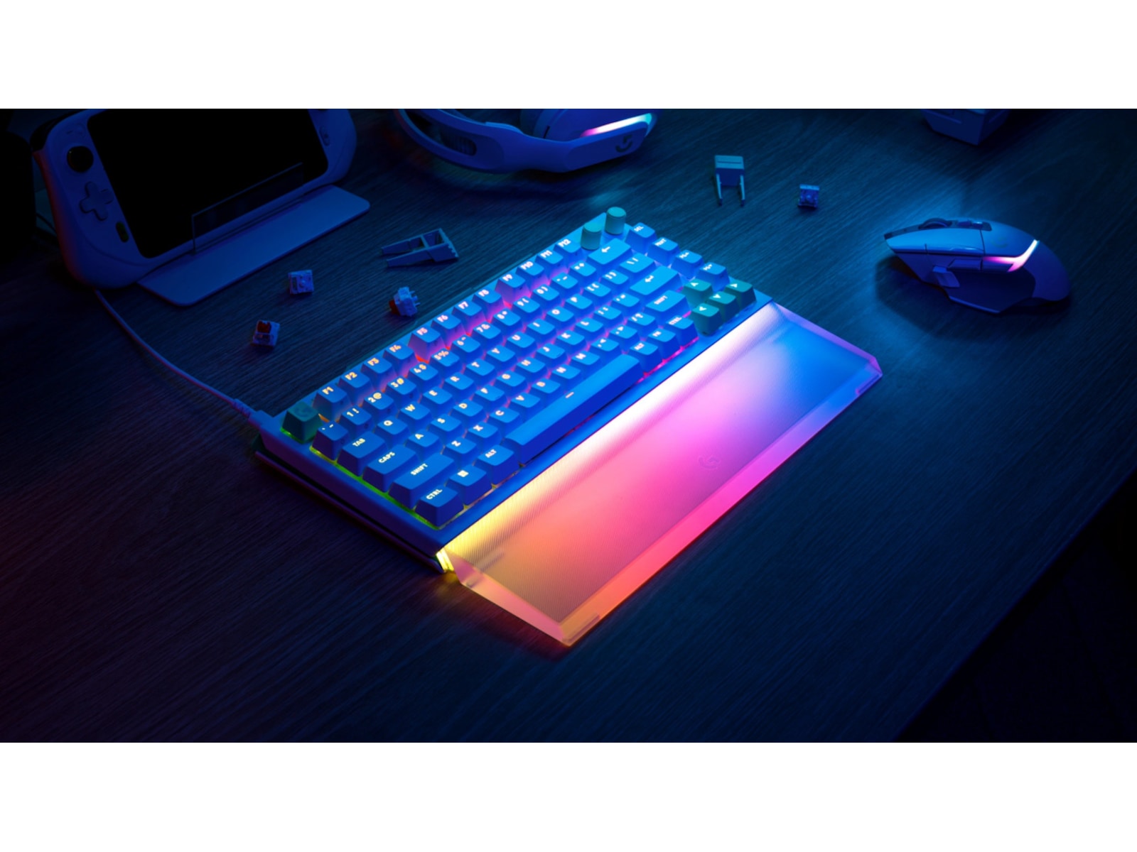 Logitech G512 X 75 handledssstöd Tillbehör till gaming tangentbord och mus