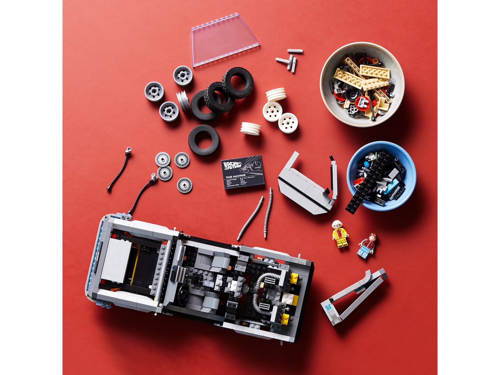 LEGO Icons Tidsmaskin från Tillbaka till framtiden 10300 LEGO