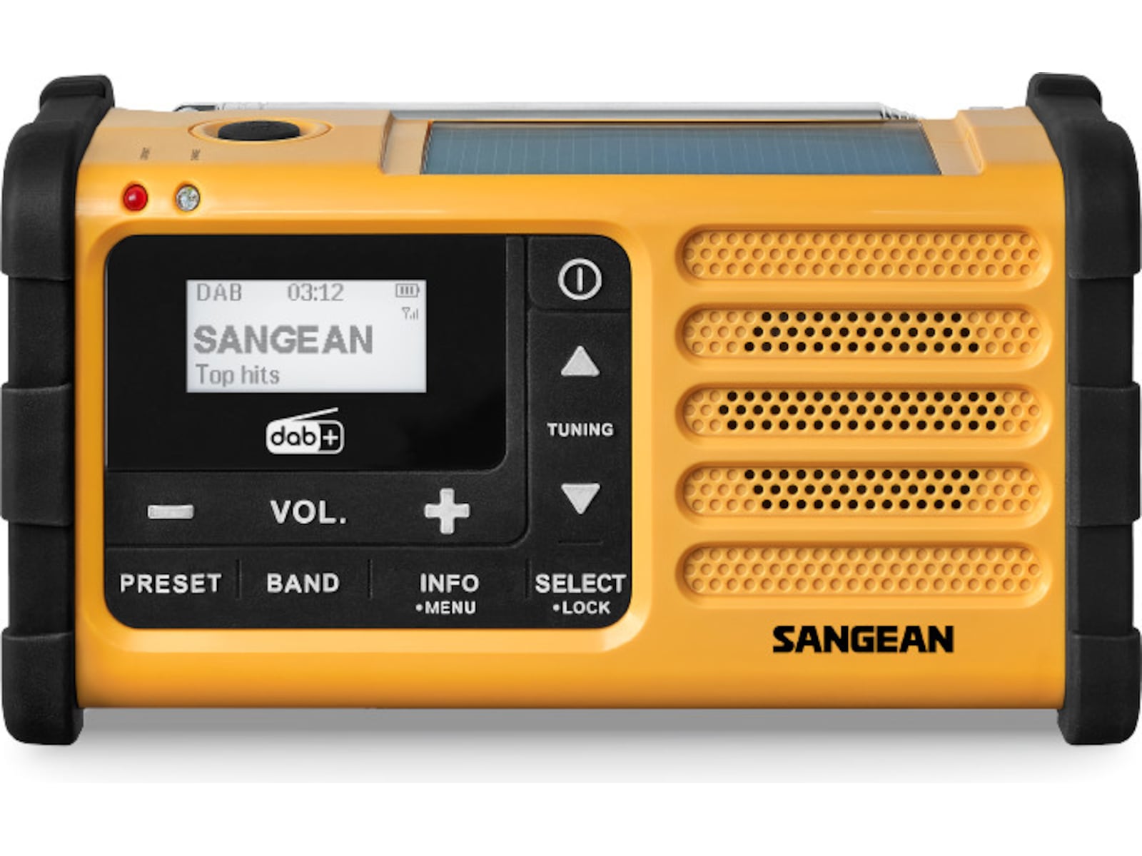 SANGEAN MMR-88 DAB (USB-C) radio Radio & musikspelare