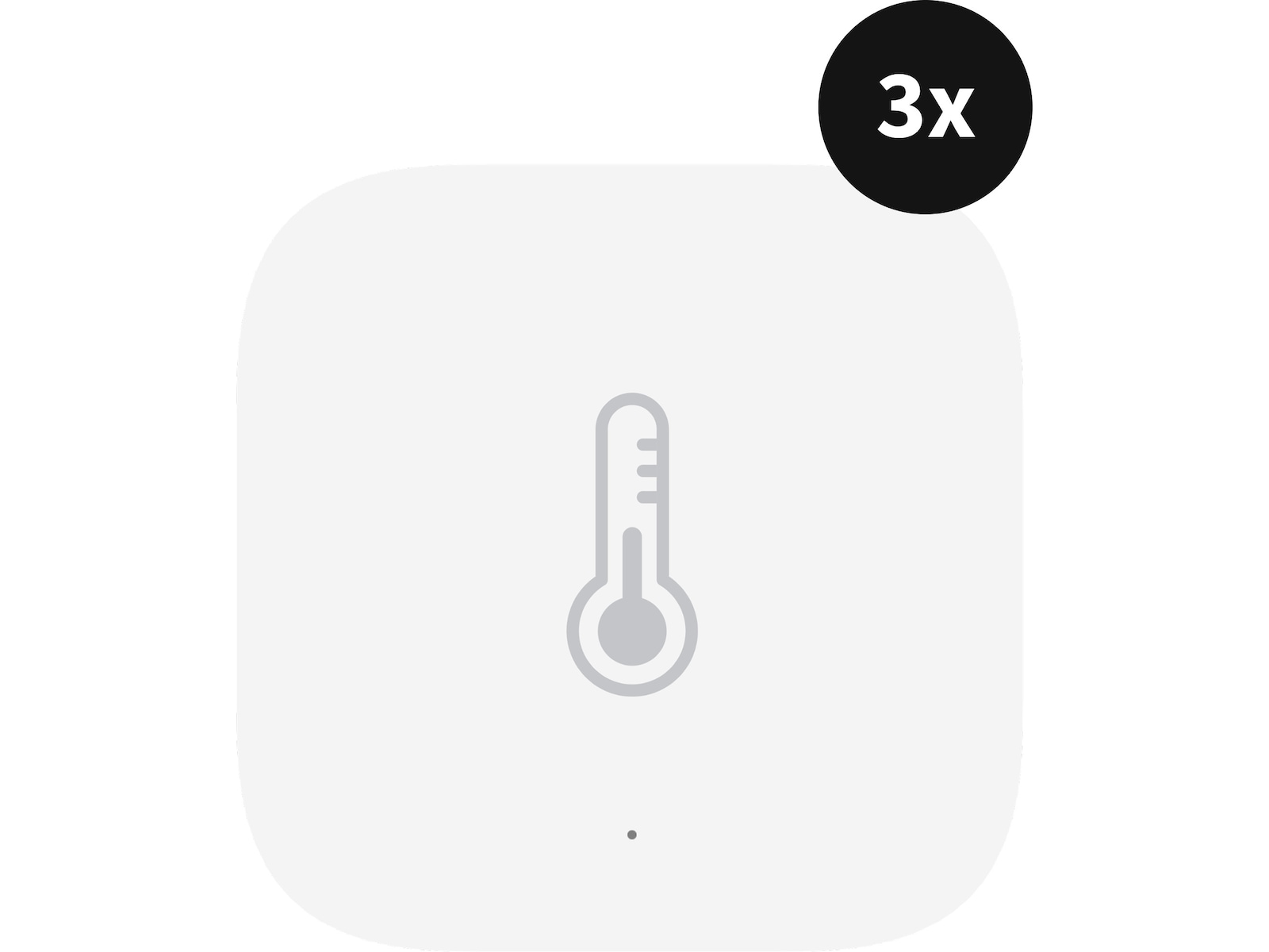 Aqara Temperature and Humidity Sensor T1 3-pack Sensorer