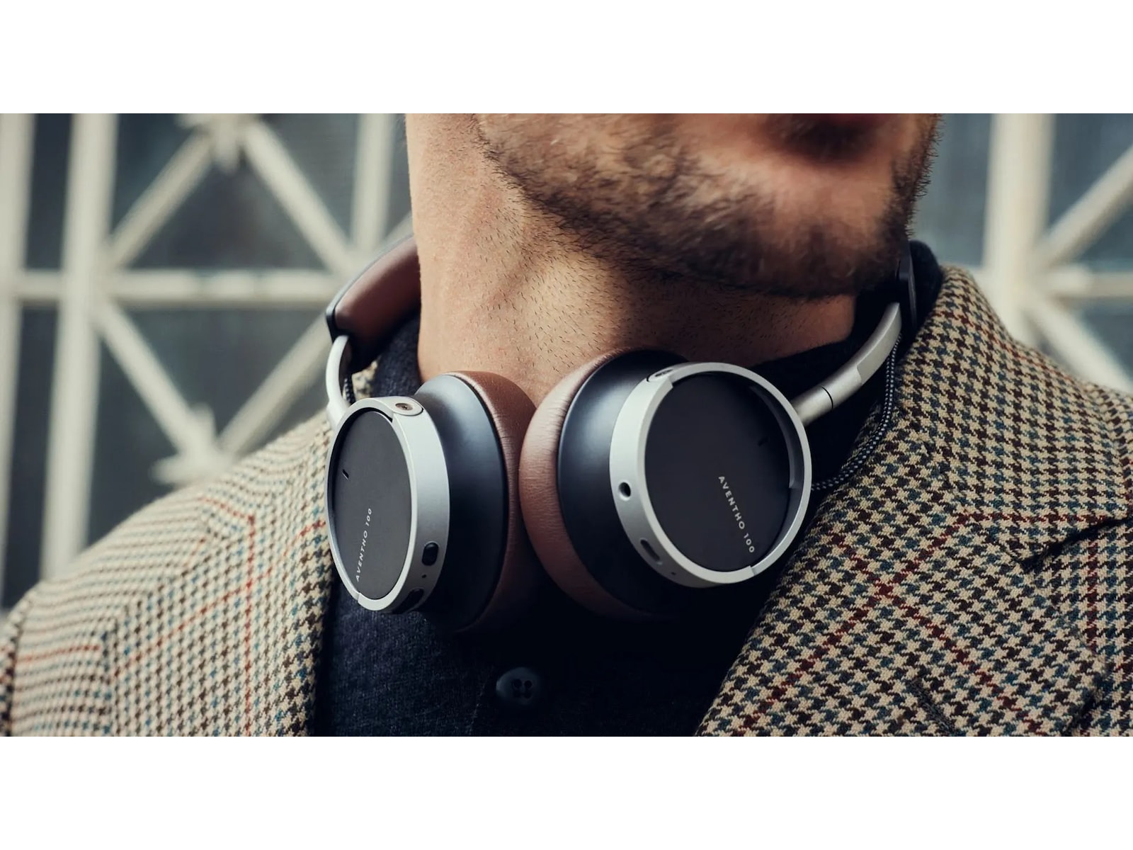 beyerdynamic Aventho 100 trådlösa hörlurar, On-Ear (brun) Hörlurar