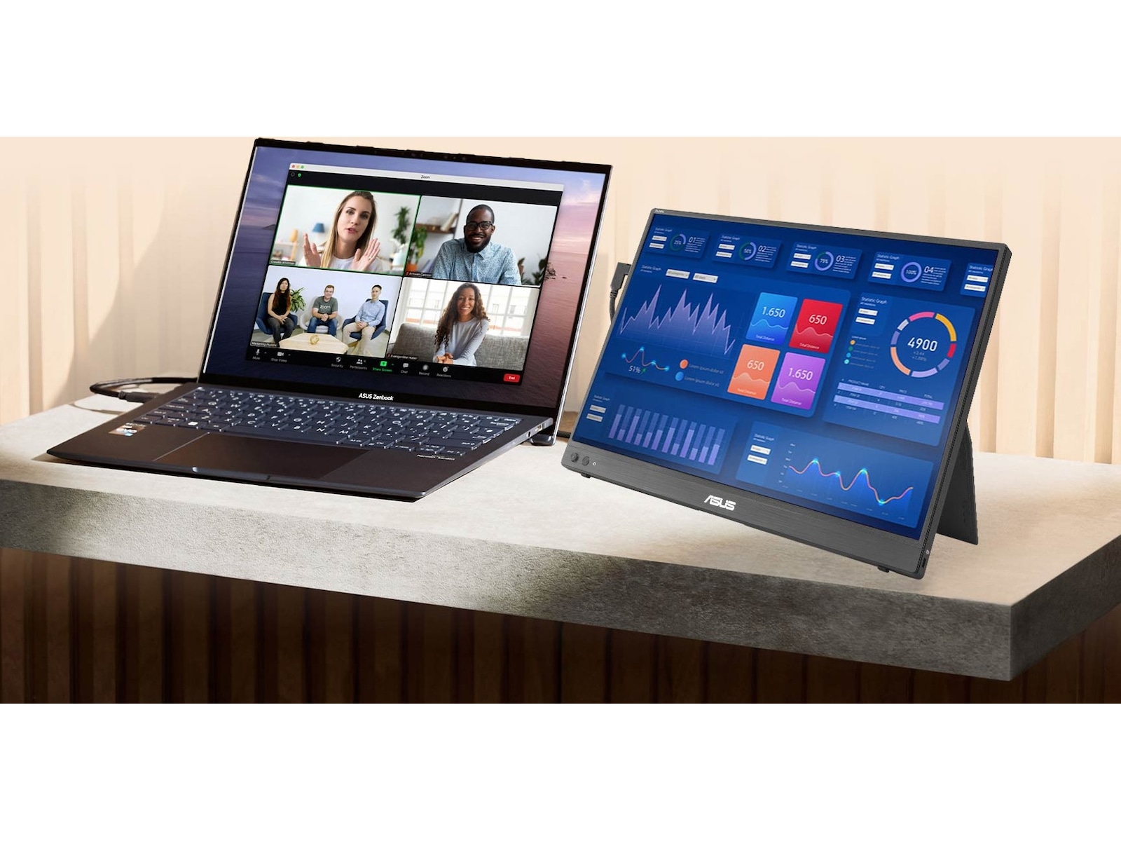 ASUS 16" skärm ZenScreen MB16FC Bildskärmar