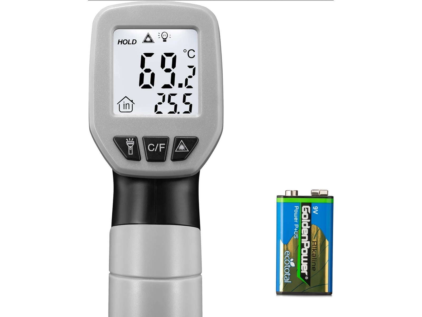 Ooni Koda 2 Pro 30mBar pizzaugn (svart) + termometer Pizzaugnar