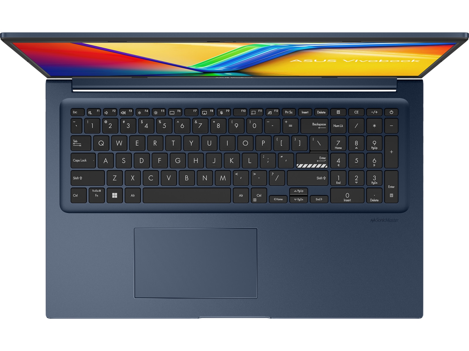 ASUS VivoBook 17 F1704VA 17,3" FHD (blå) -B-Grade Demo bärbara datorer