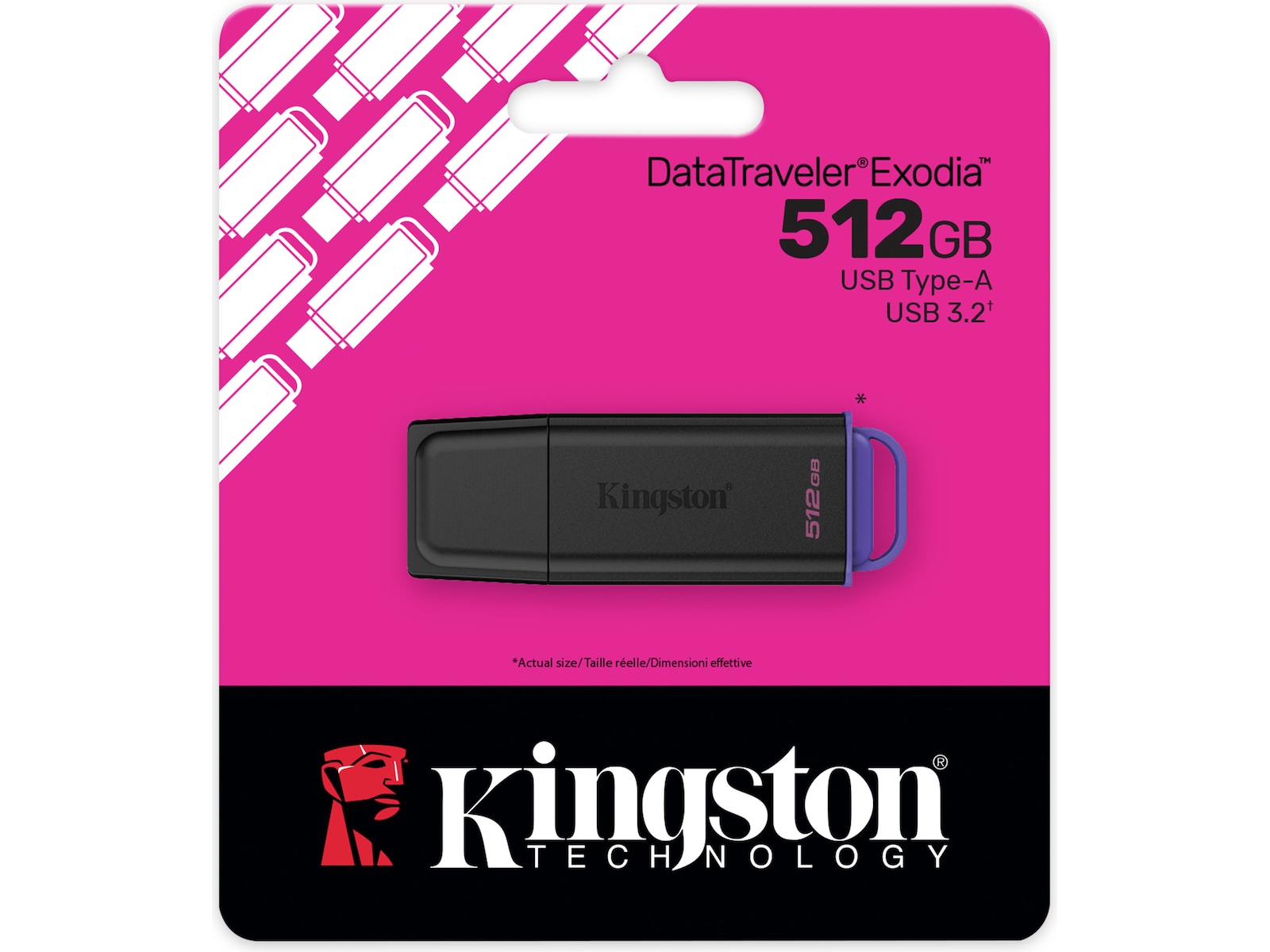 Kingston DataTraveler Exodia 512GB USB-minnen