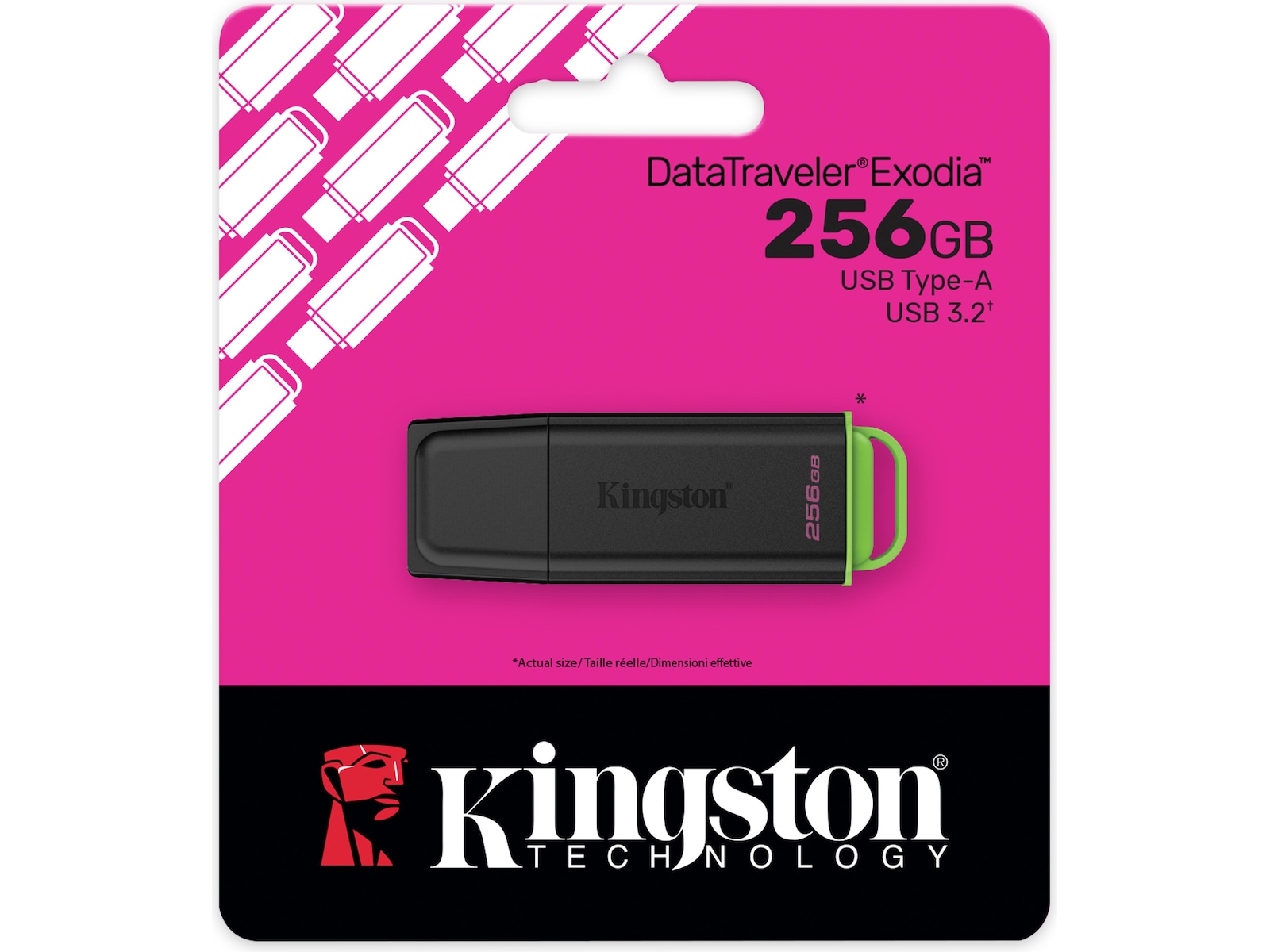 Kingston DataTraveler Exodia 256GB Minnepinne USB-minnen